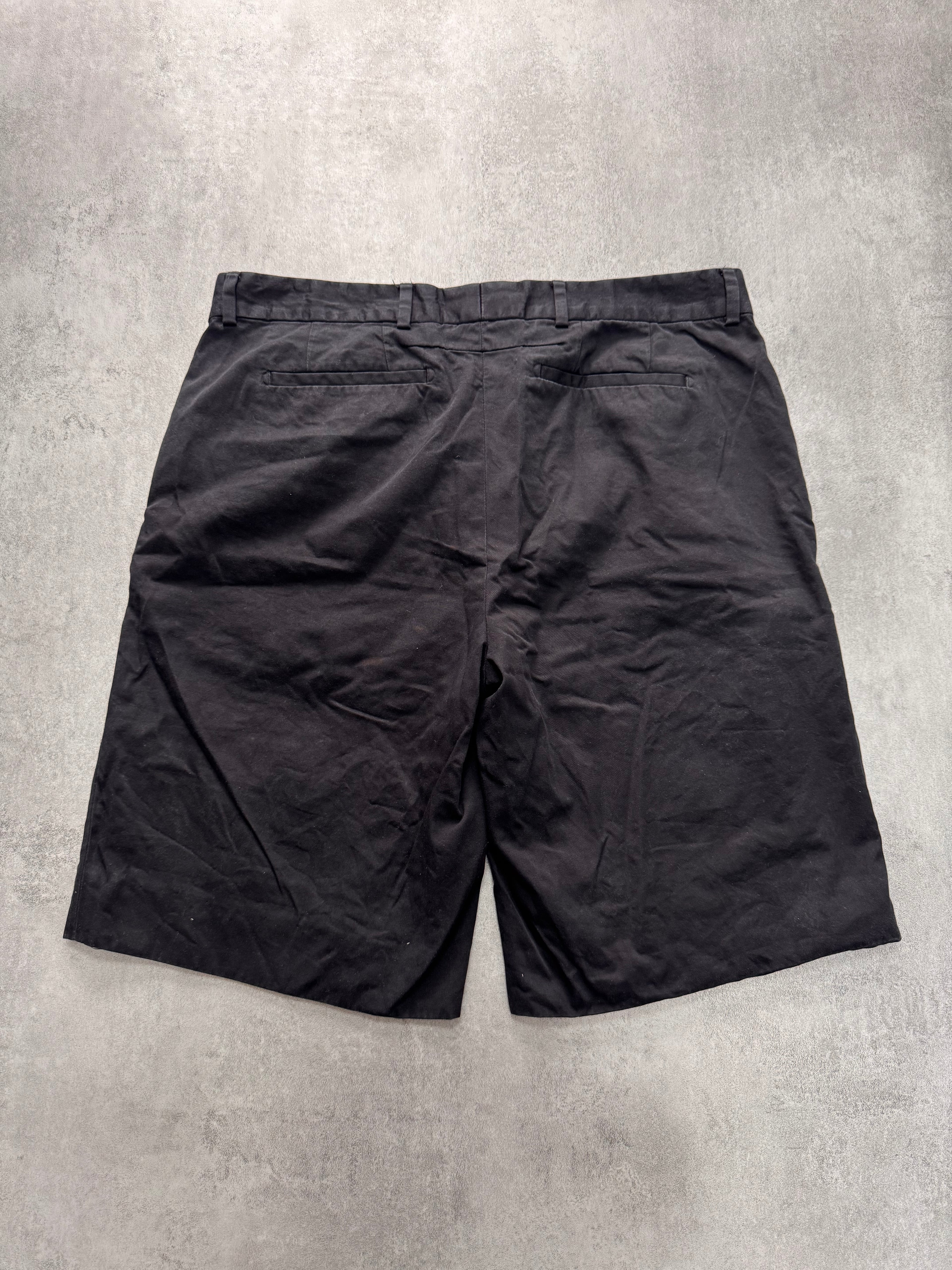 SS2015 Givenchy Utility Cargo Black Short