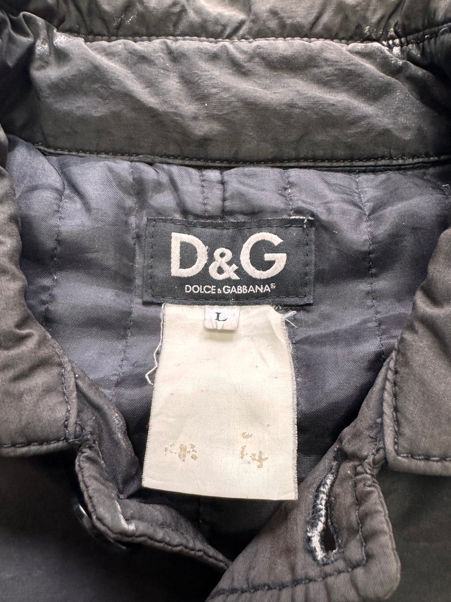 AW2004 Dolce & Gabbana Google Aviator Bomber Jacket (M/L)