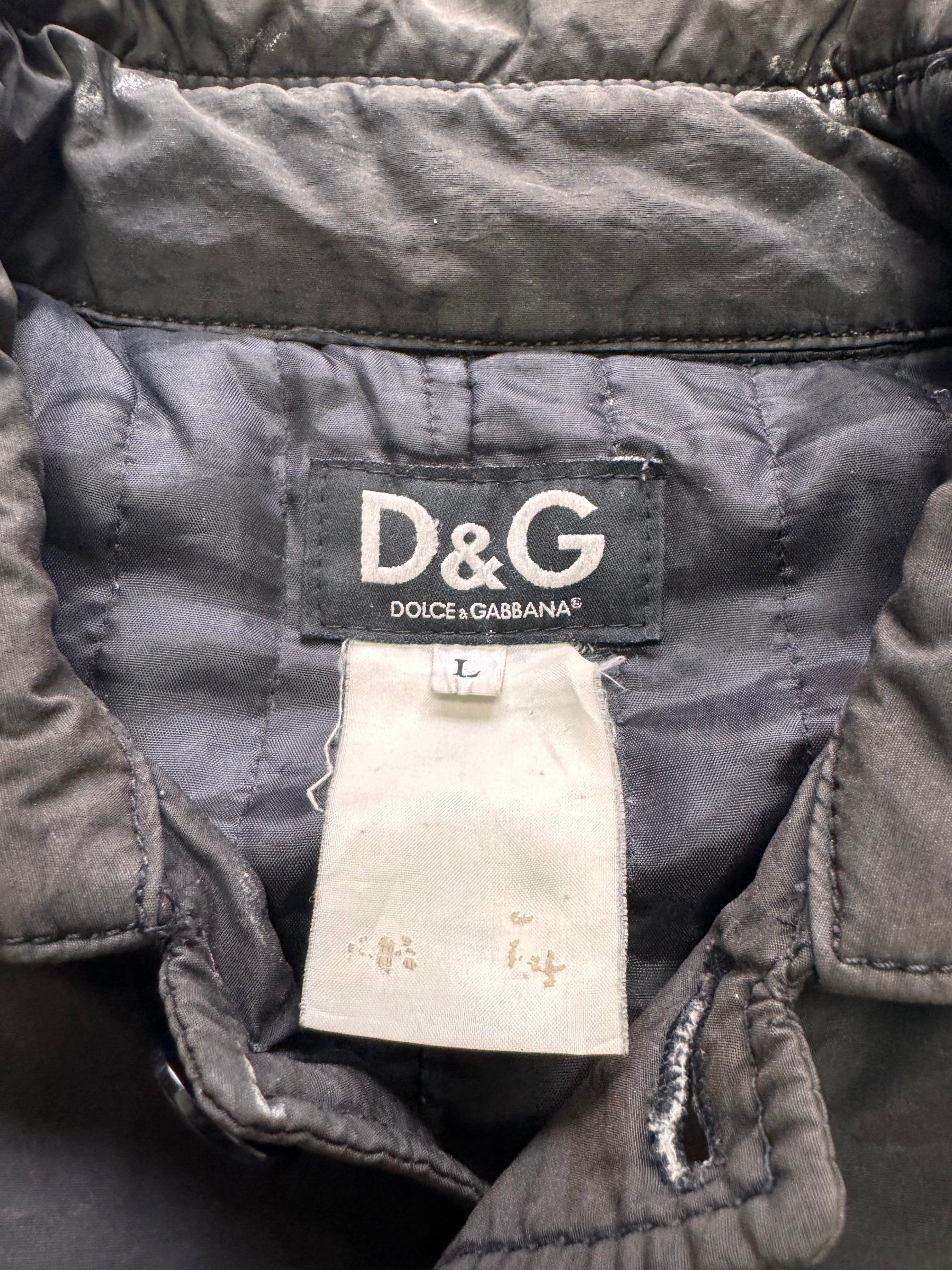 AW2004 Dolce & Gabbana Google Aviator Bomber Jacket