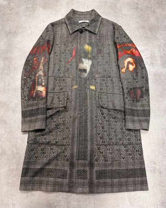 FW2016 Givenchy Heavy Metal Trench Coat (S/M)