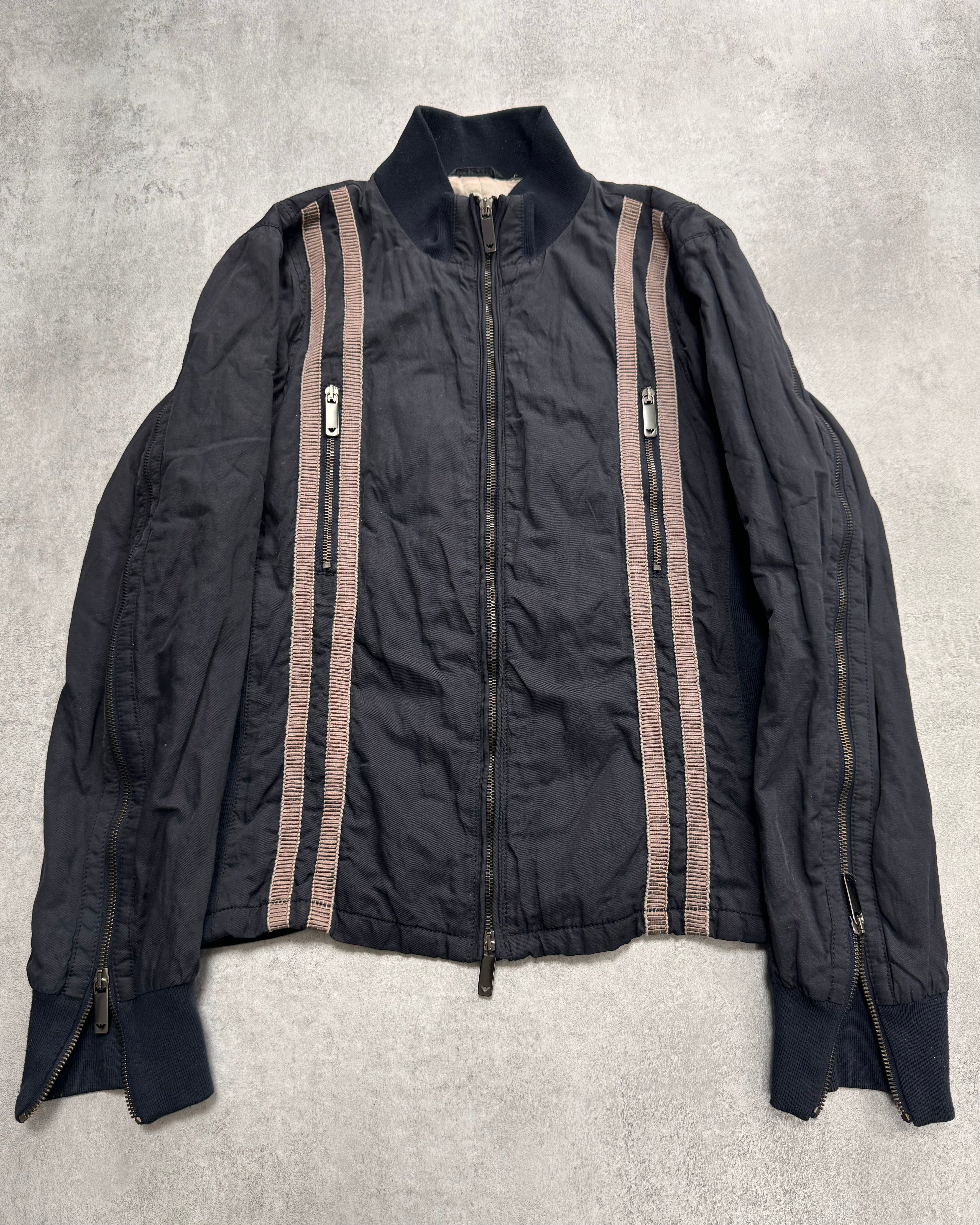 SS2001 Emporio Armani Arm Zip Bomber Jacket