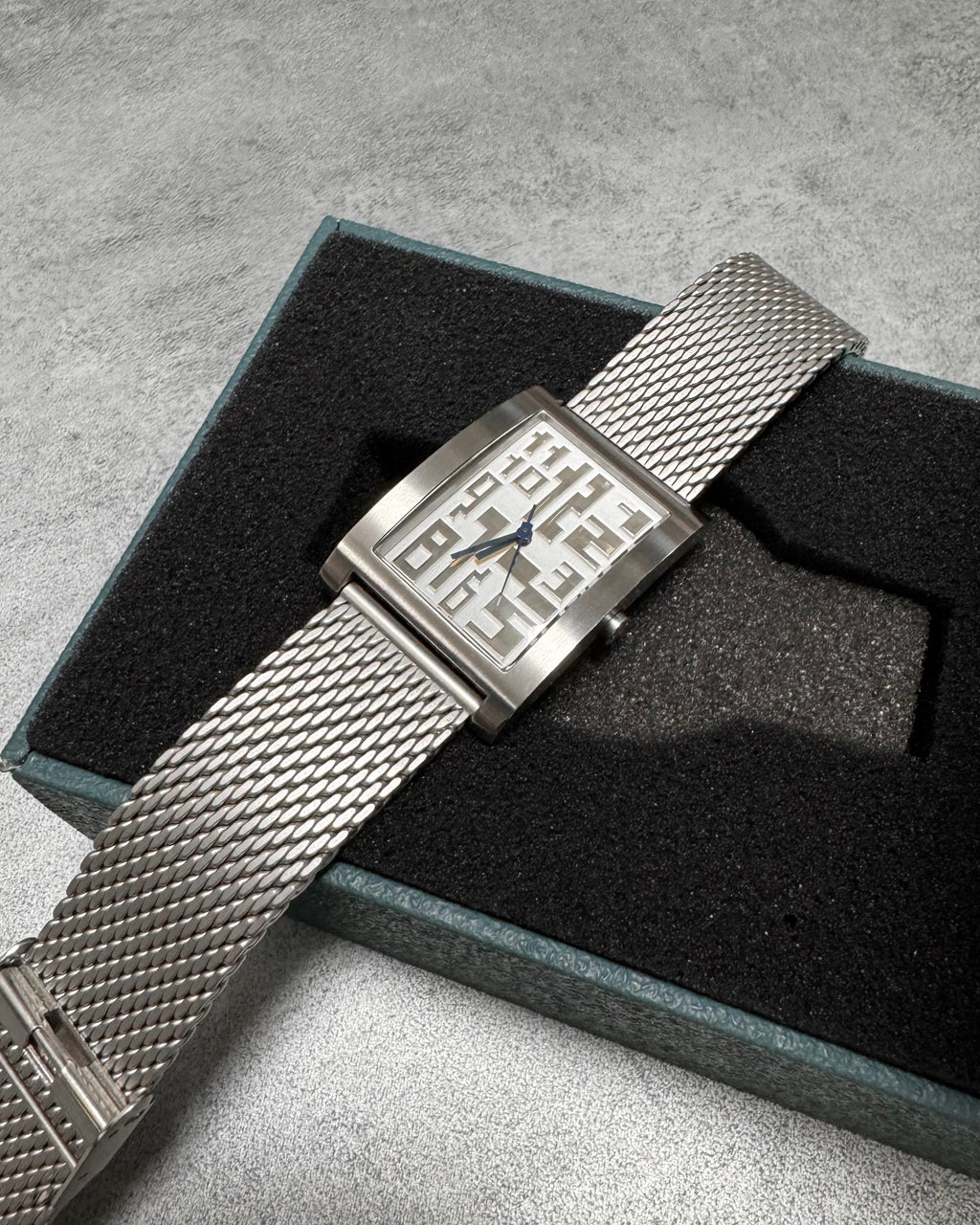 2000s Jean Paul Gaultier Numerology White Tank Watch