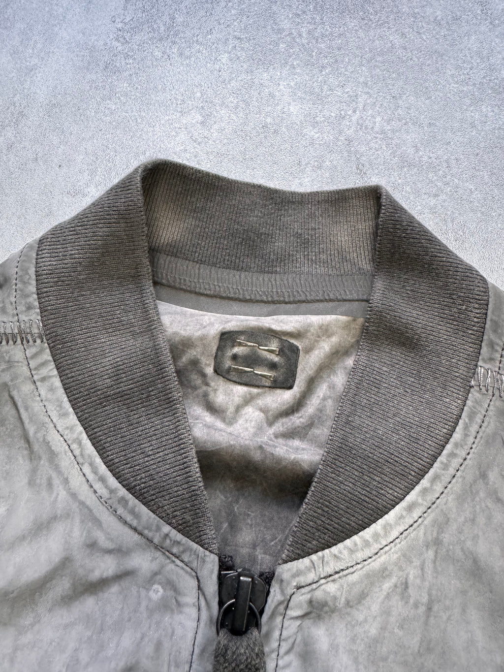 Isaac Sellam Reflective Light Bomber Jacket