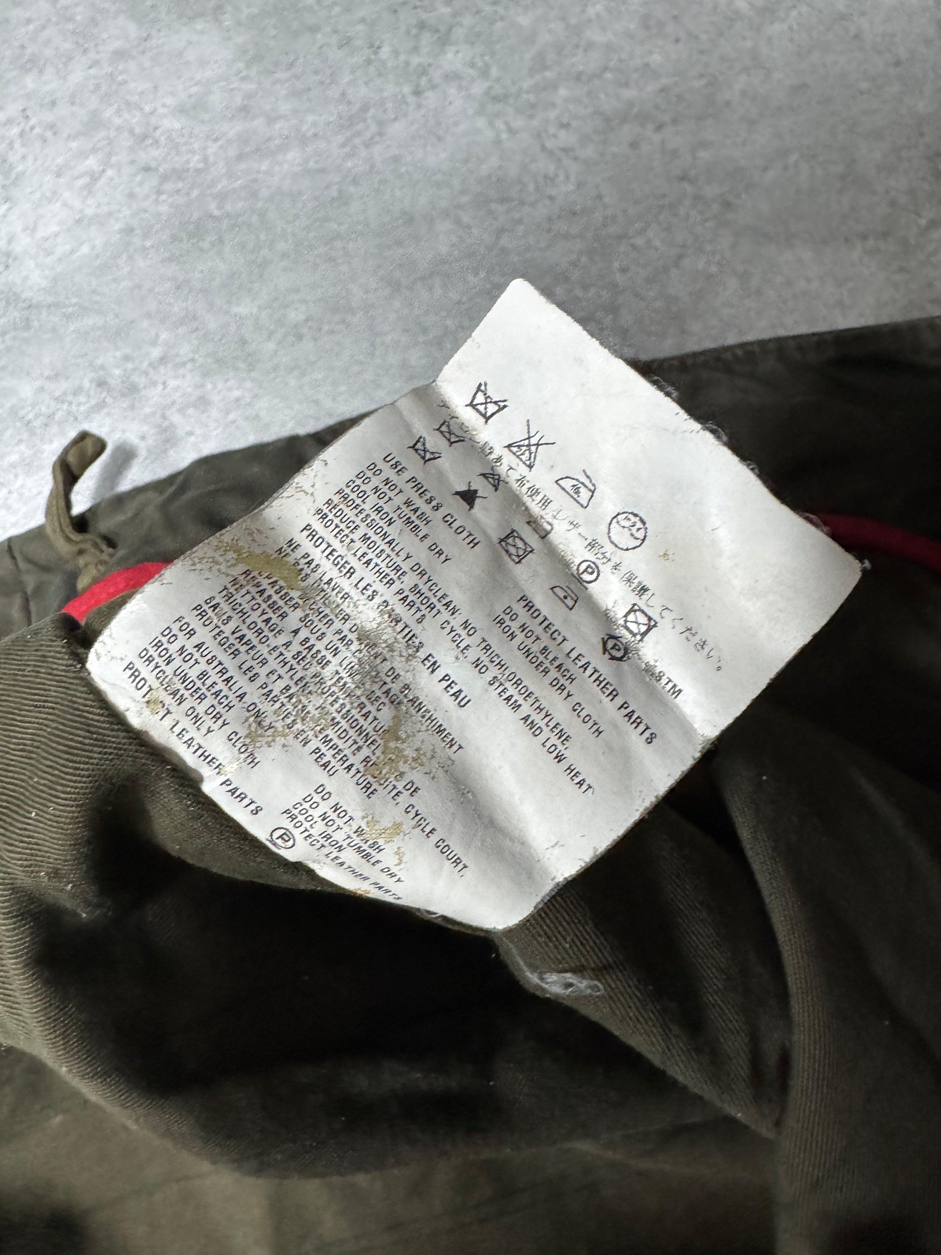 AW2006 Prada Cargo Khaki Pants