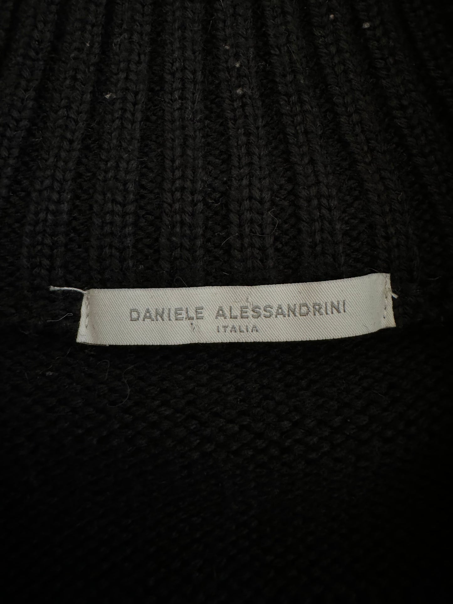 Daniele Alessandrini Bondage Army Wool Zip-Up (S)