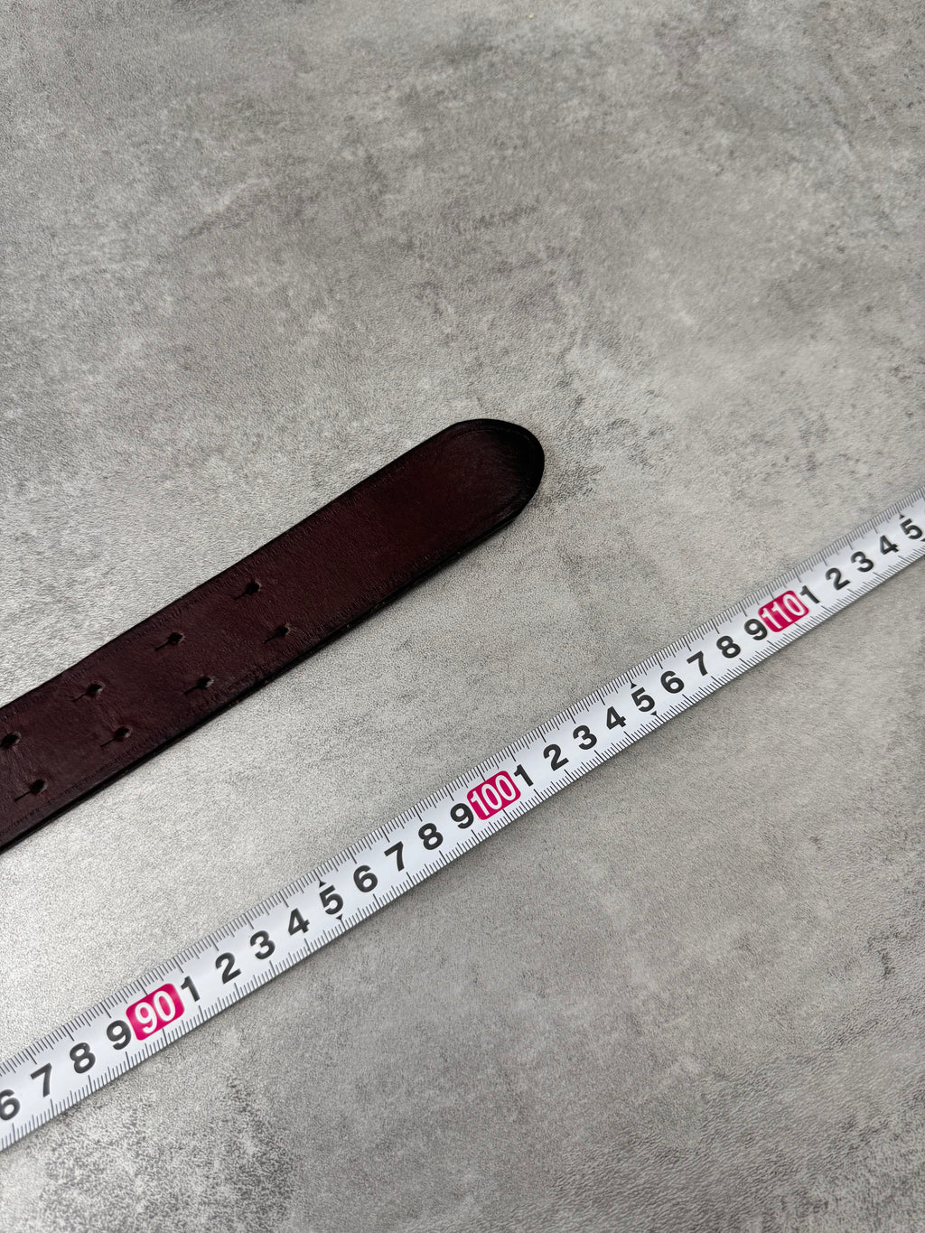 Roberto Cavalli Logo Buckle Brown Leather Belt (OS)