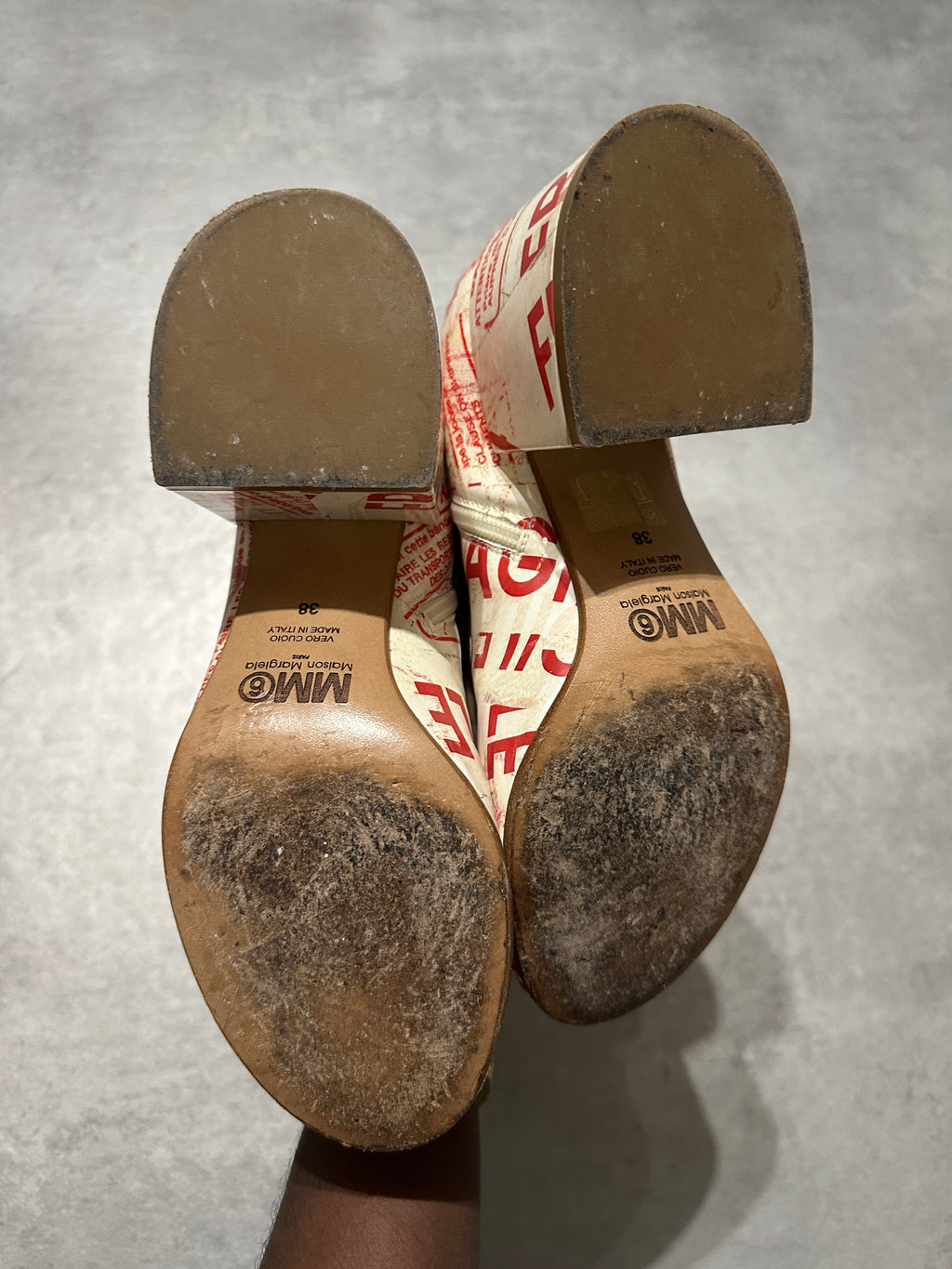 Maison Margiela MM6 Fragile Heel Boots