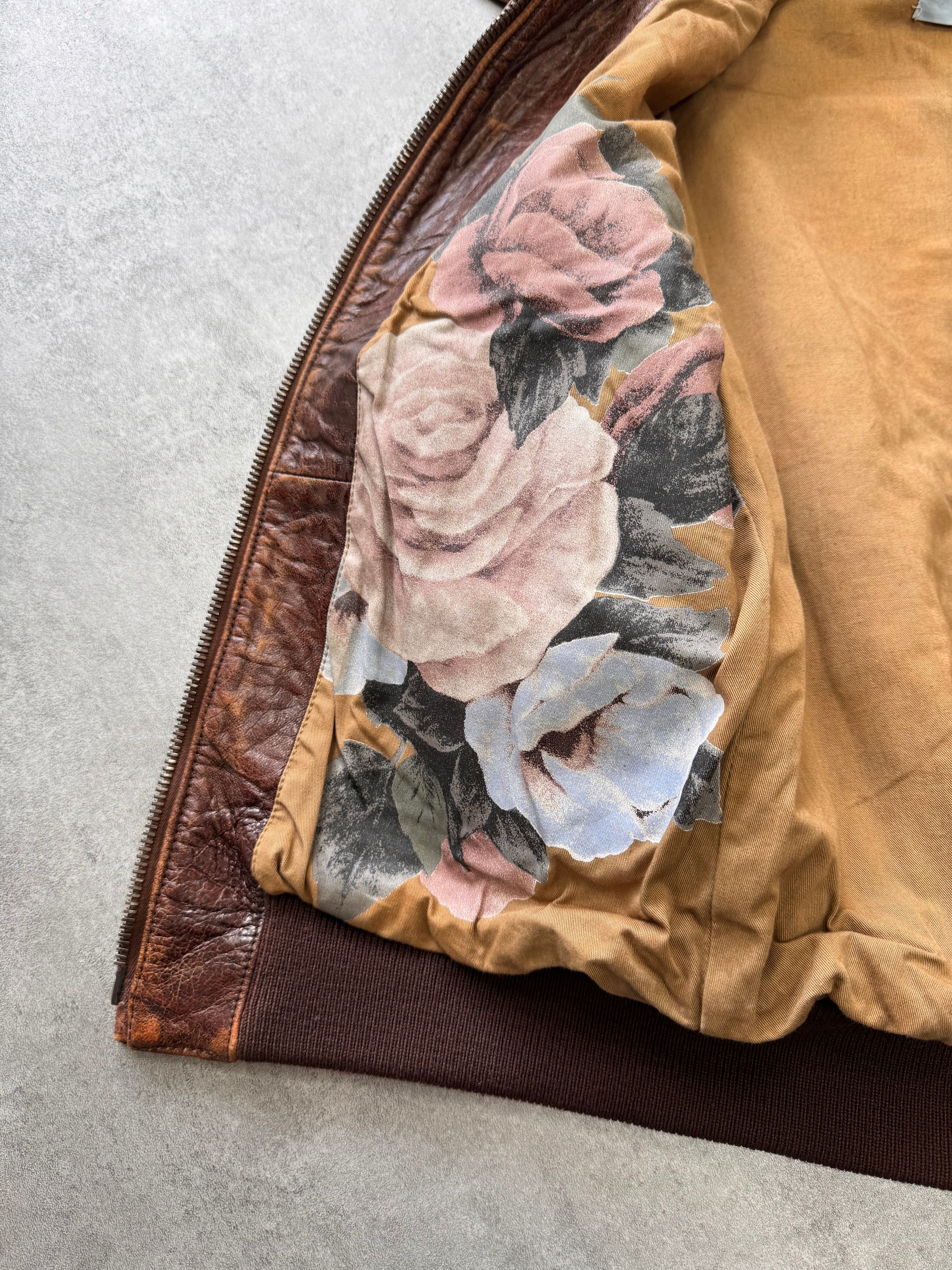 AW2007 Valentino Studded Bomber Leather Jacket