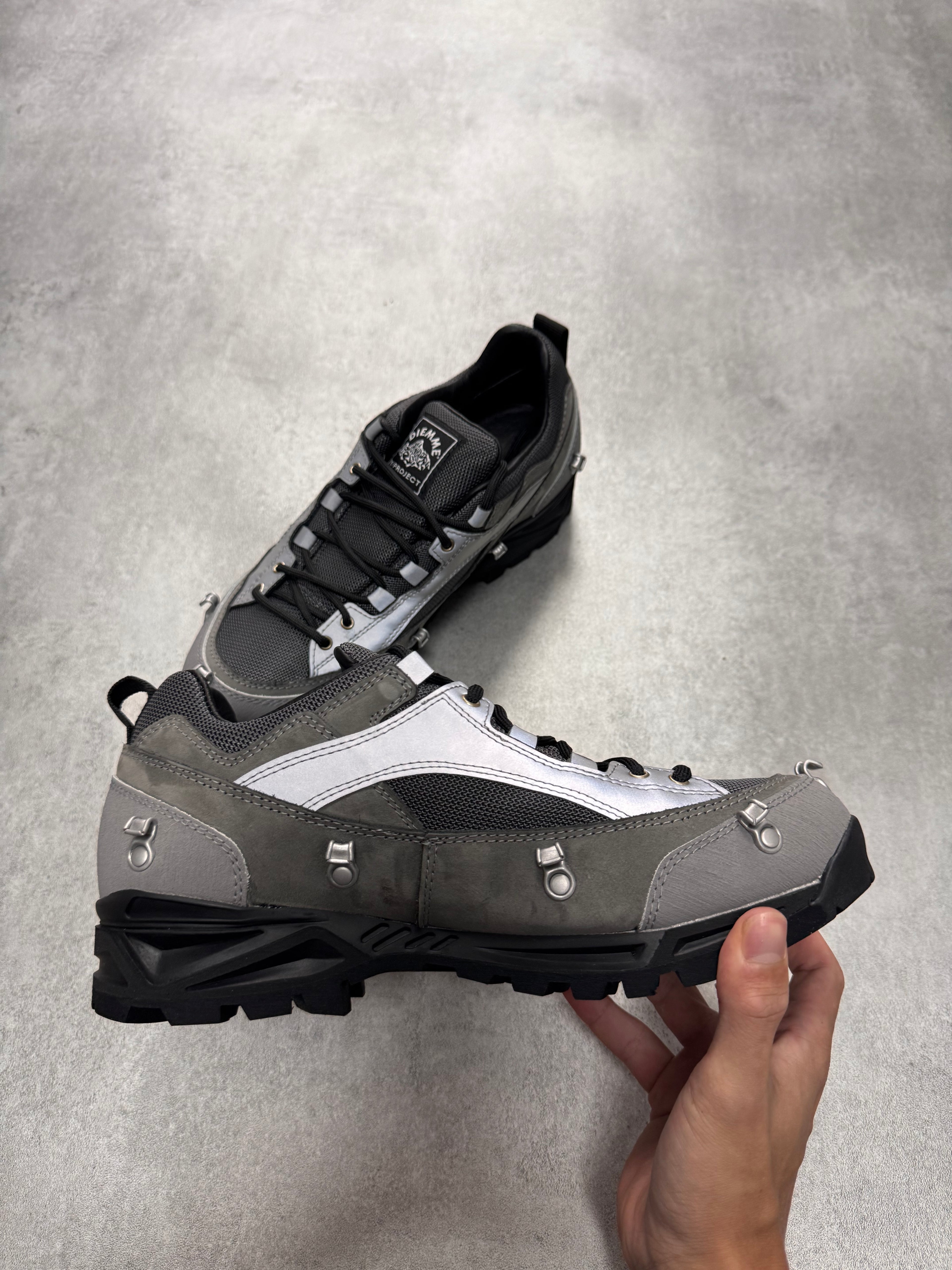 Y/Project x Diemme Silver Grey Grappa Hiker Shoes