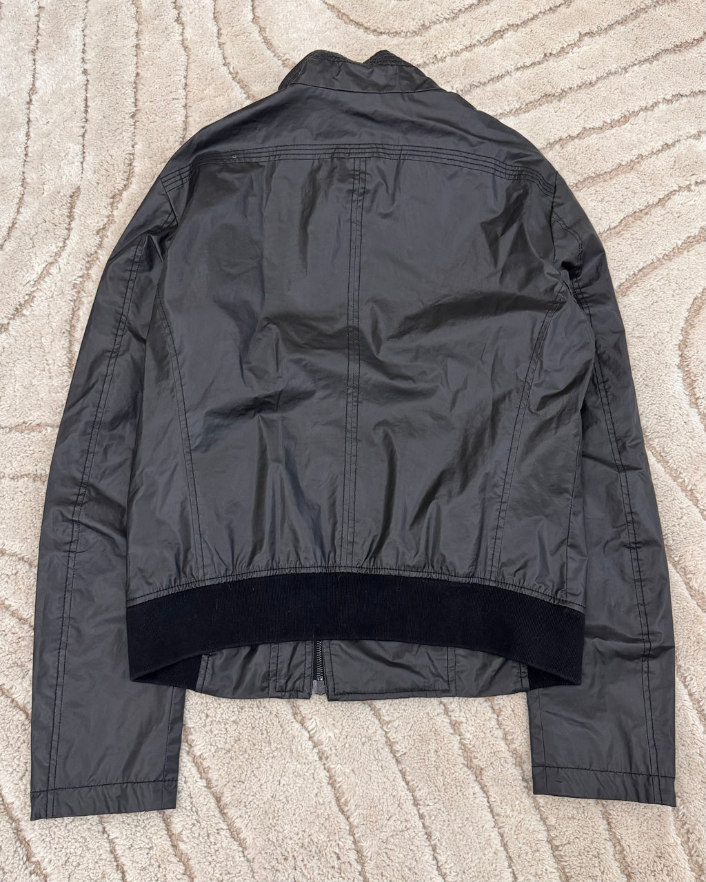 SS2011 Emporio Armani 2-Zip Nylon Jacket