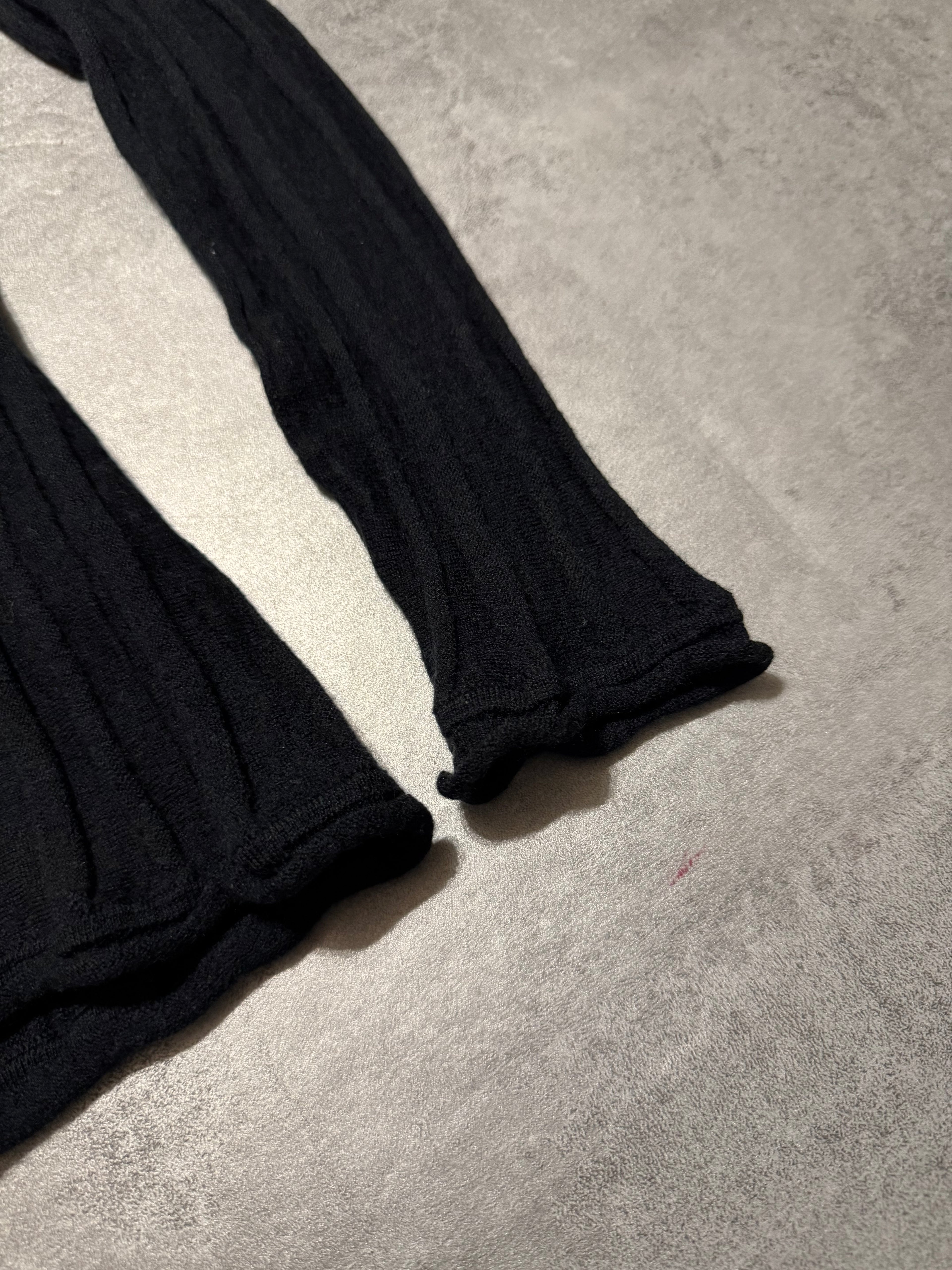 2000s Emporio Armani Black Wool Sweater
