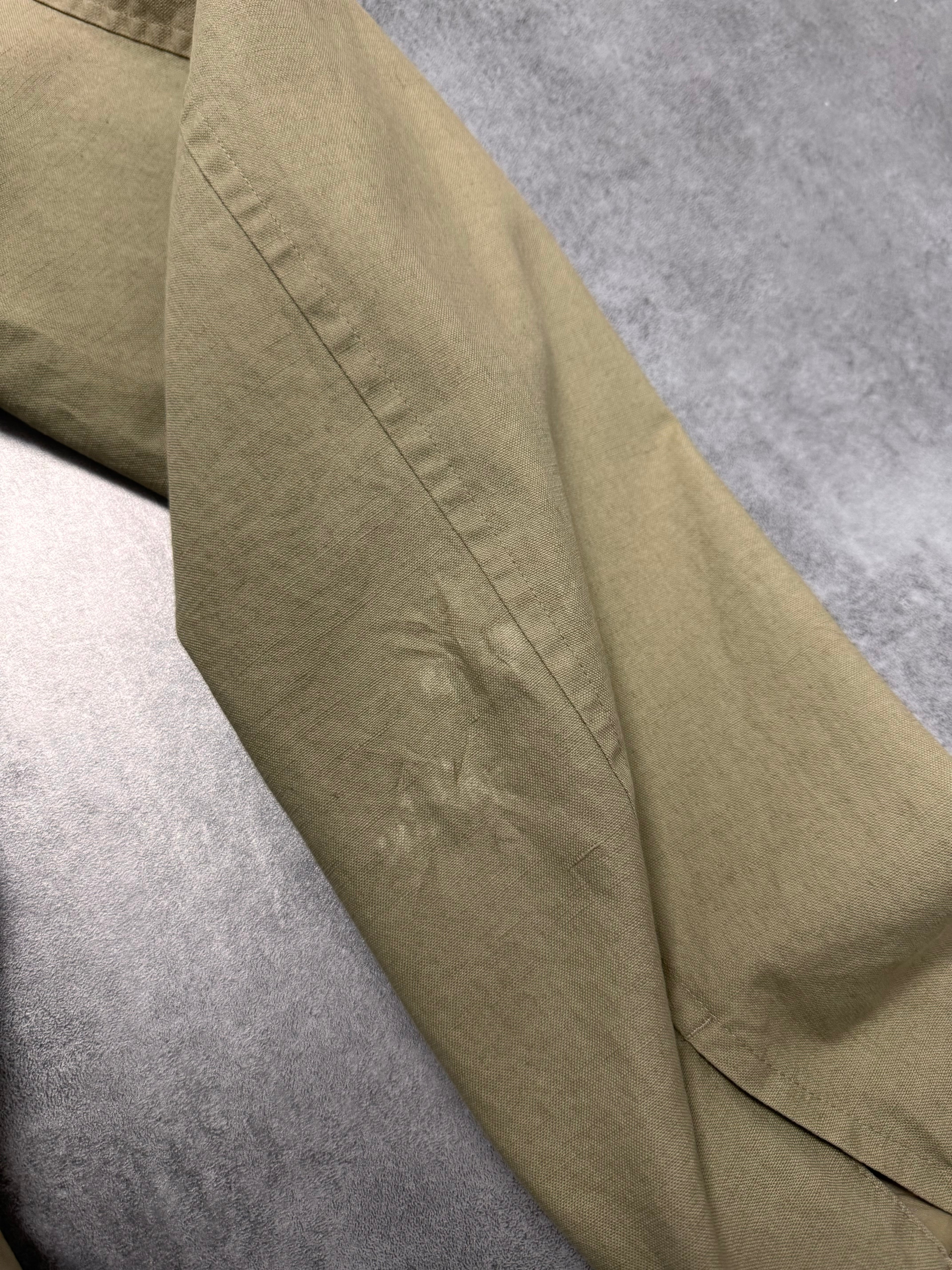 2000s Dolce & Gabbana Buttoned Multi-Pocket Beige Jacket