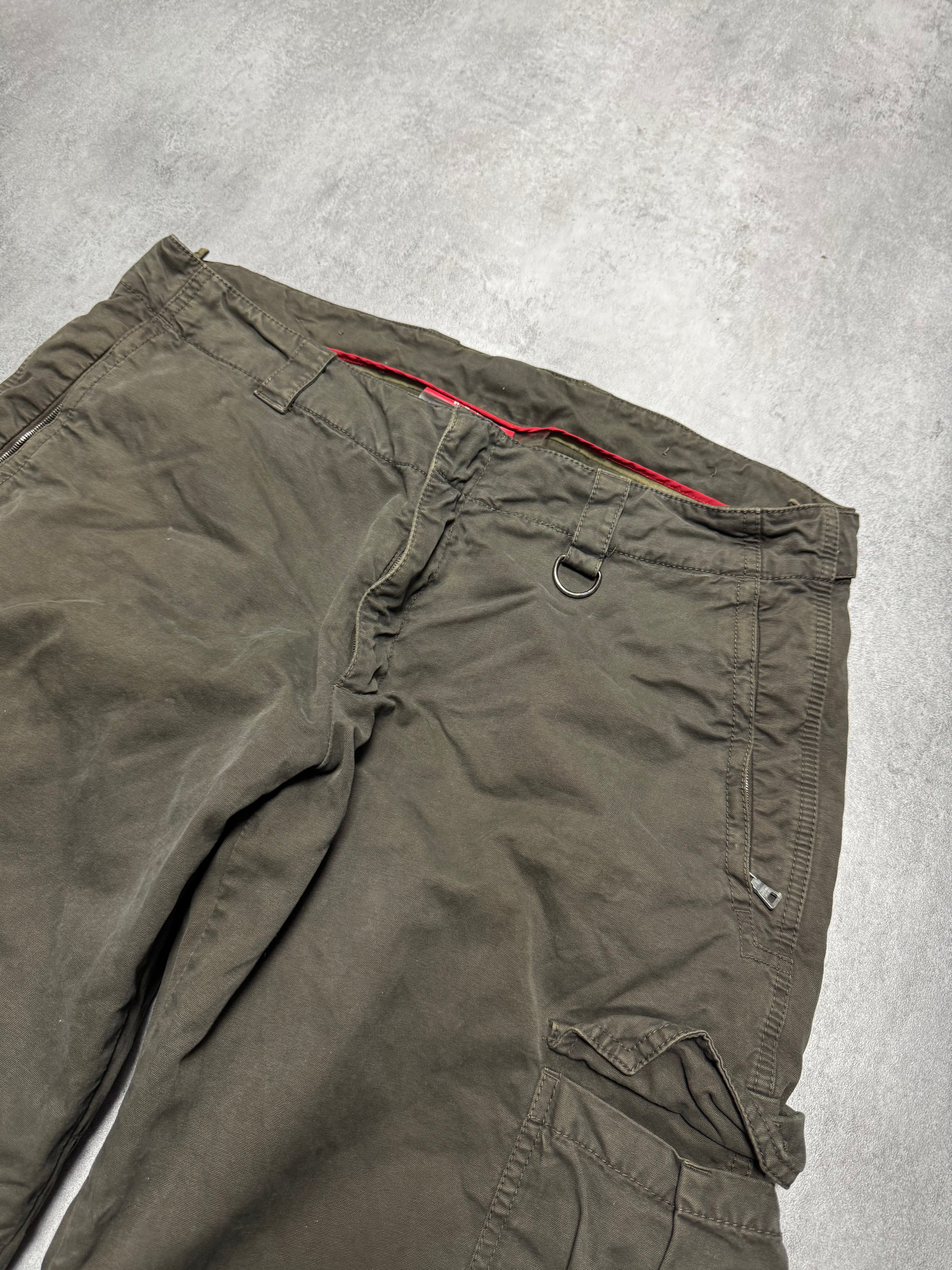 AW2006 Prada Cargo Khaki Pants