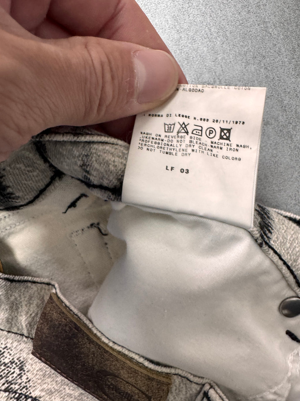 SS2002 Cavalli Zebra Savage Pants