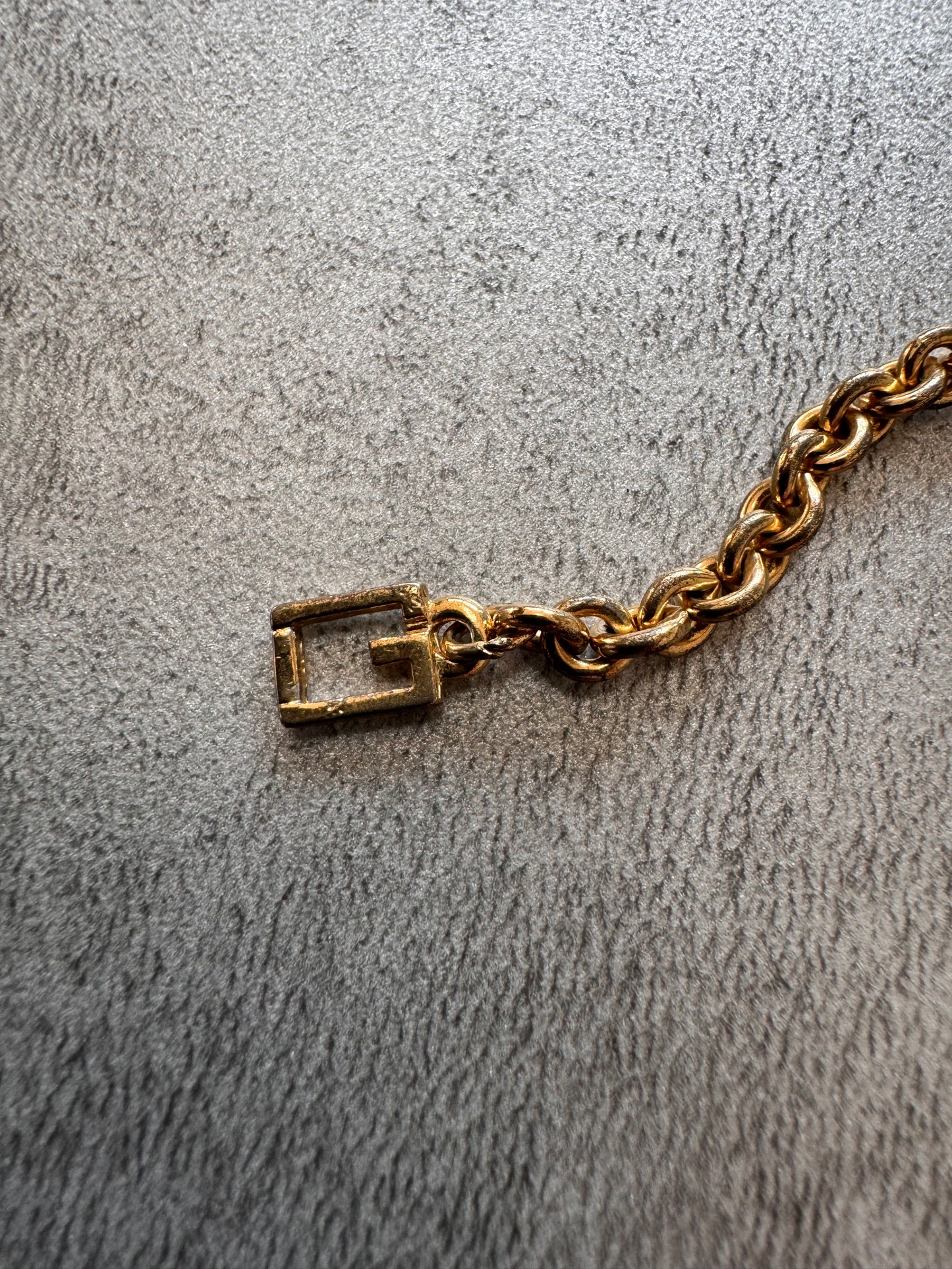 1980s Givenchy Jaseron Golden Chain Link Bracelet (OS)