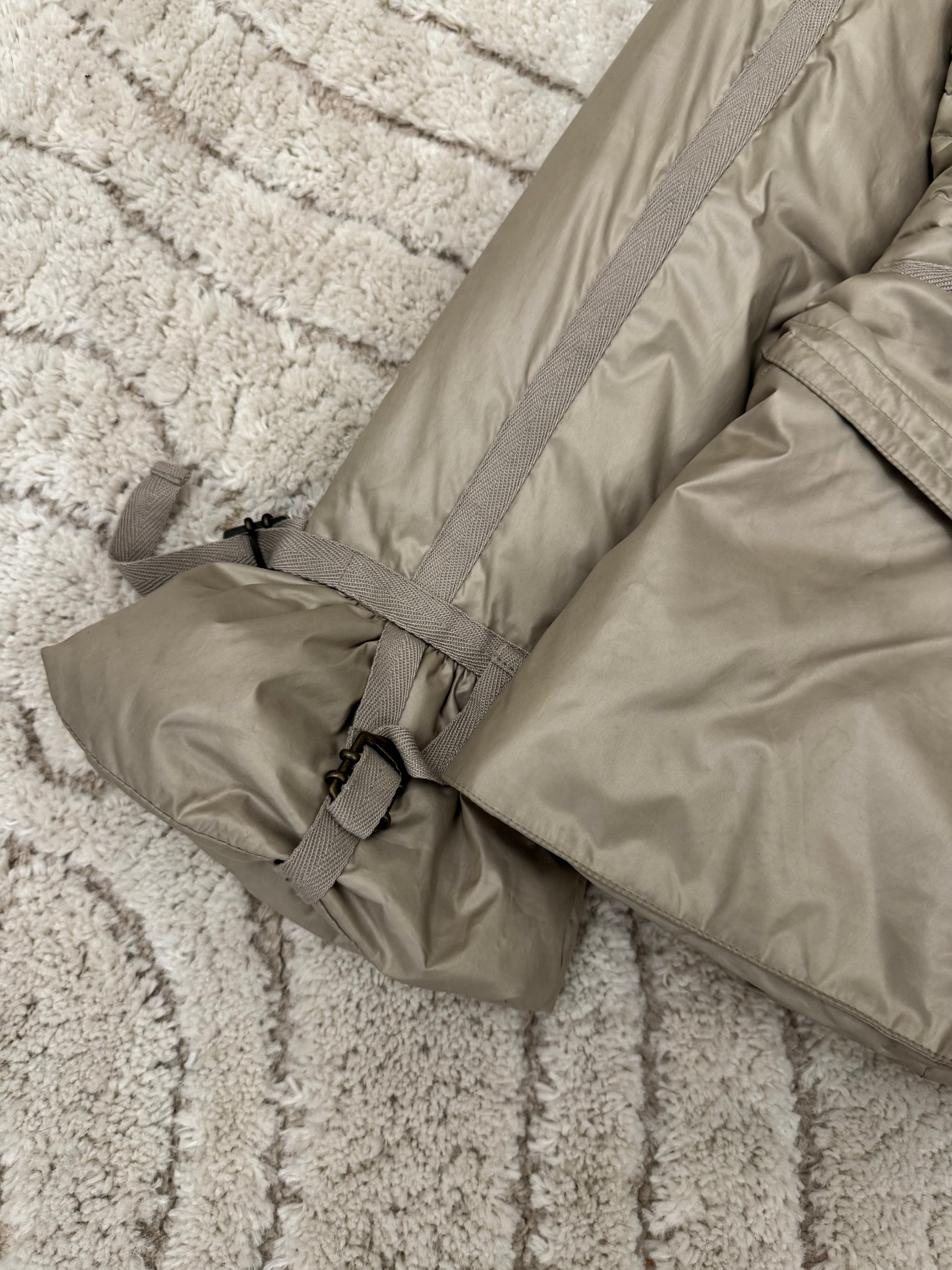 1990年代 ロベルト カヴァリ パラシュート ボンデージ パファー ジャケット (XS)