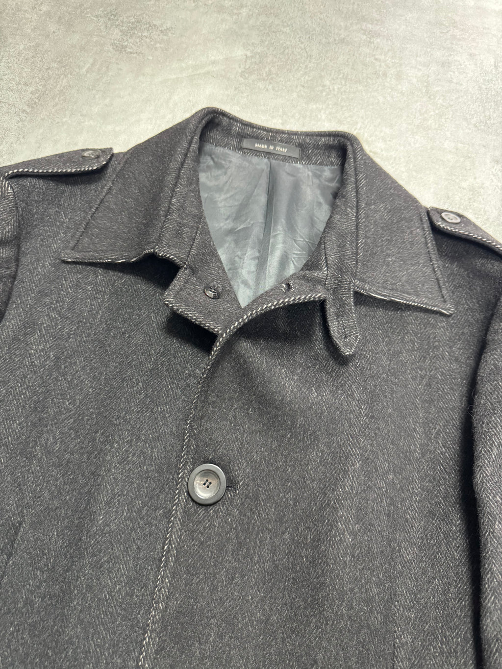 AW2008 Emporio Armani Eteropolitan Wool Trench Coat