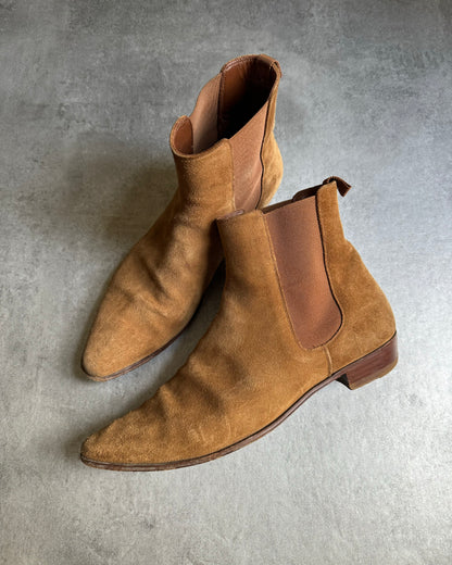 SS2019 Celine Camargue Camel Jacno Boots by Hedi Slimane (45) - 7