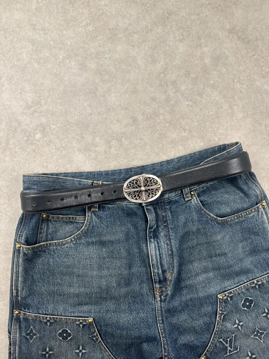 2000s Chrome Hearts Cross Filigree Silver Buckle FWTLCZXU 3