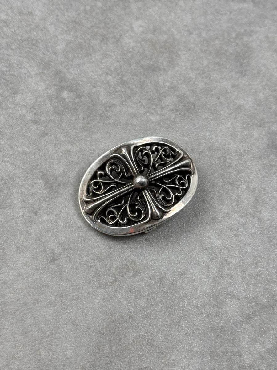 2000s Chrome Hearts Cross Filigree Silver Buckle FWTLCZXU 4
