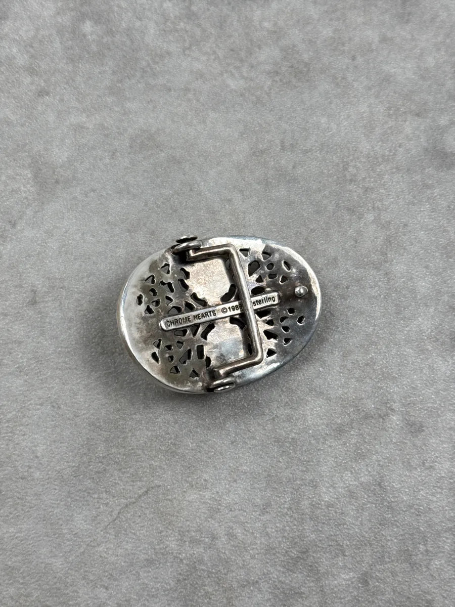 2000s Chrome Hearts Cross Filigree Silver Buckle FWTLCZXU 5