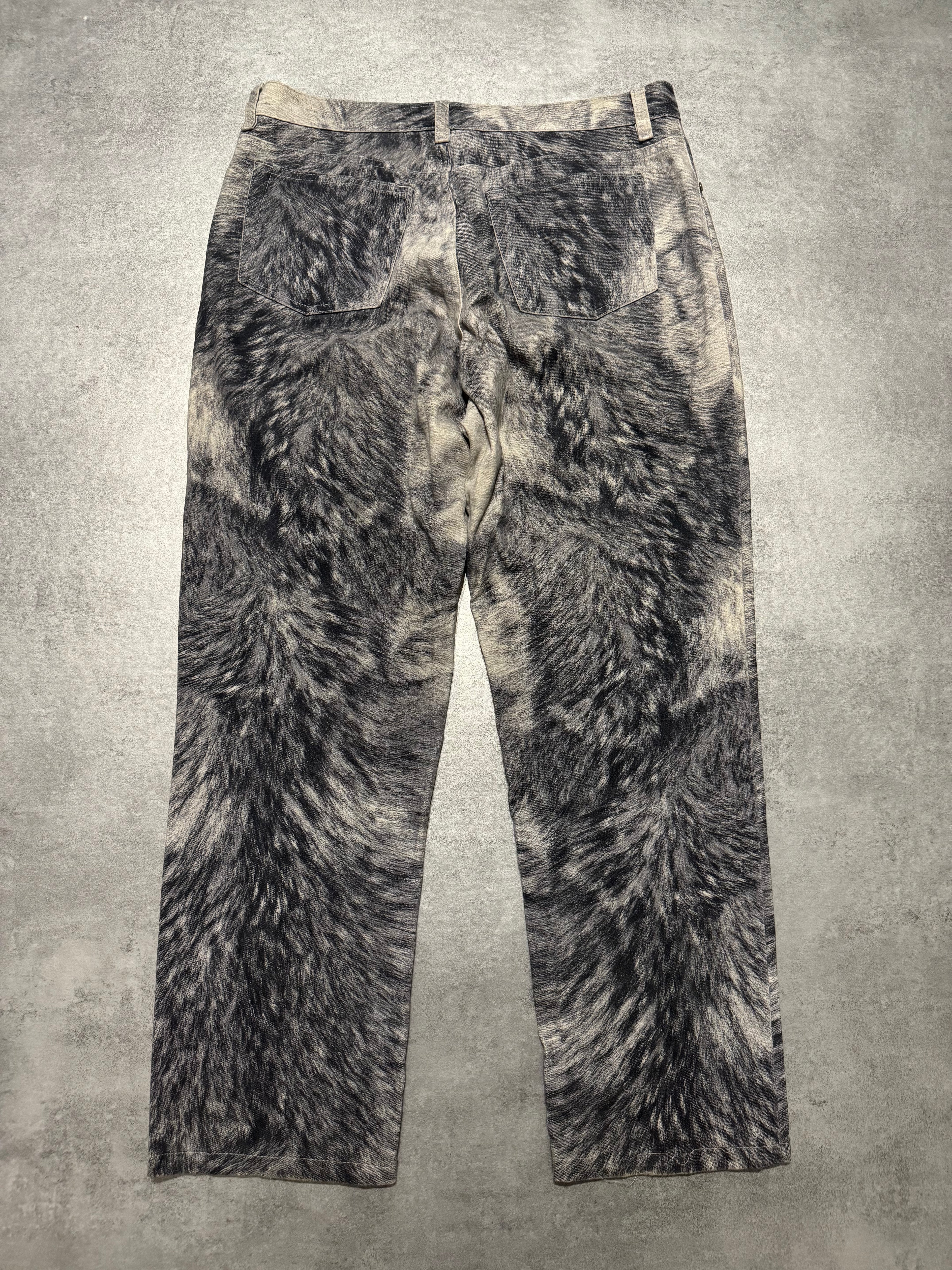 AW1999 Roberto Cavalli Heavy Animal Pants (M) - 3