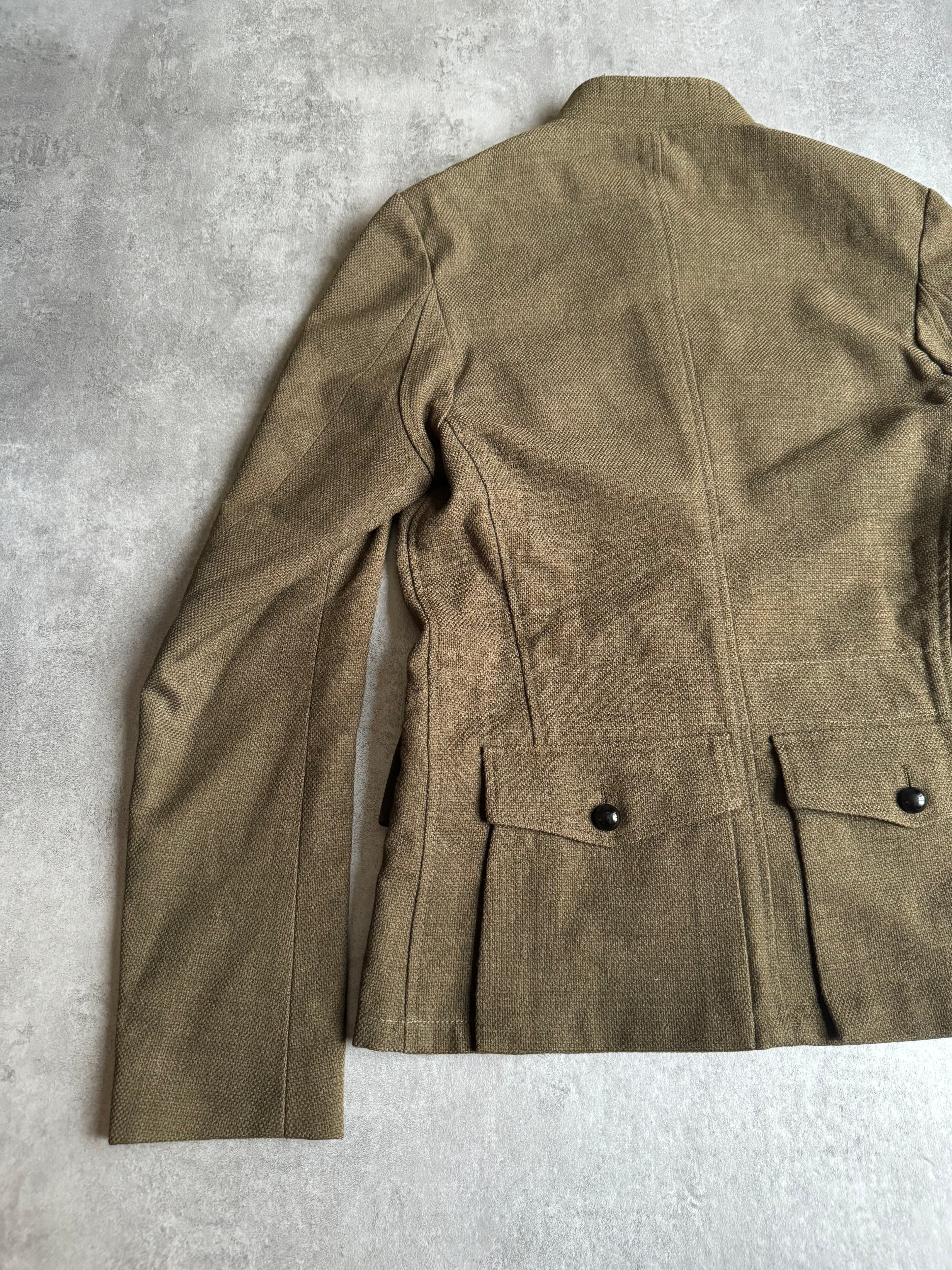 AW2006 Balenciaga Army Tailored Premium Mao Jacket (M) - 5