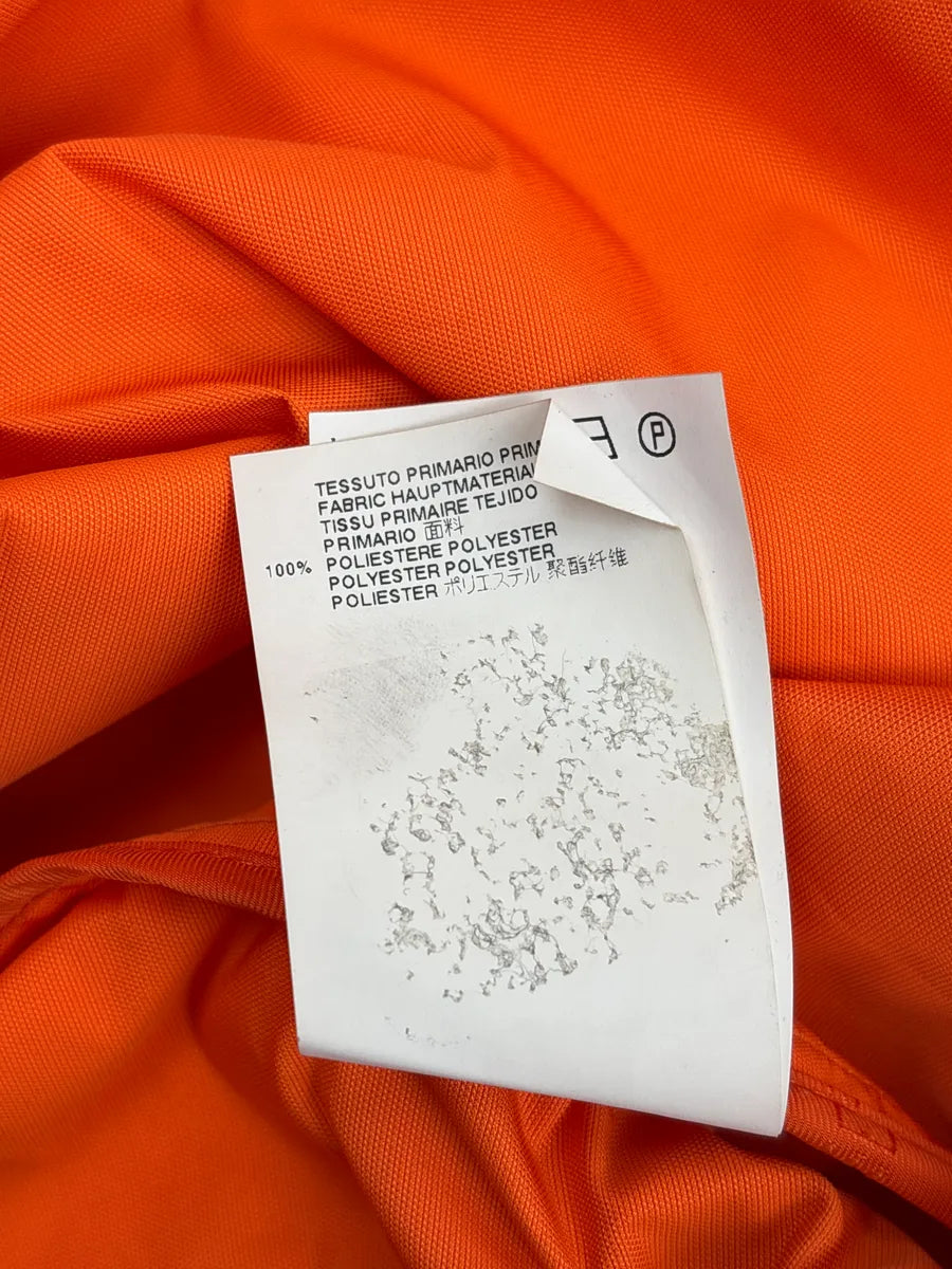 SS2014 Dsquared2 Orange Asymmetric Light Nylon Jacket FfhxMuNy 13