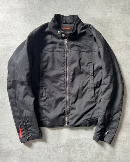 2000s Prada Light Black Tactical Jacket  (M) - 1