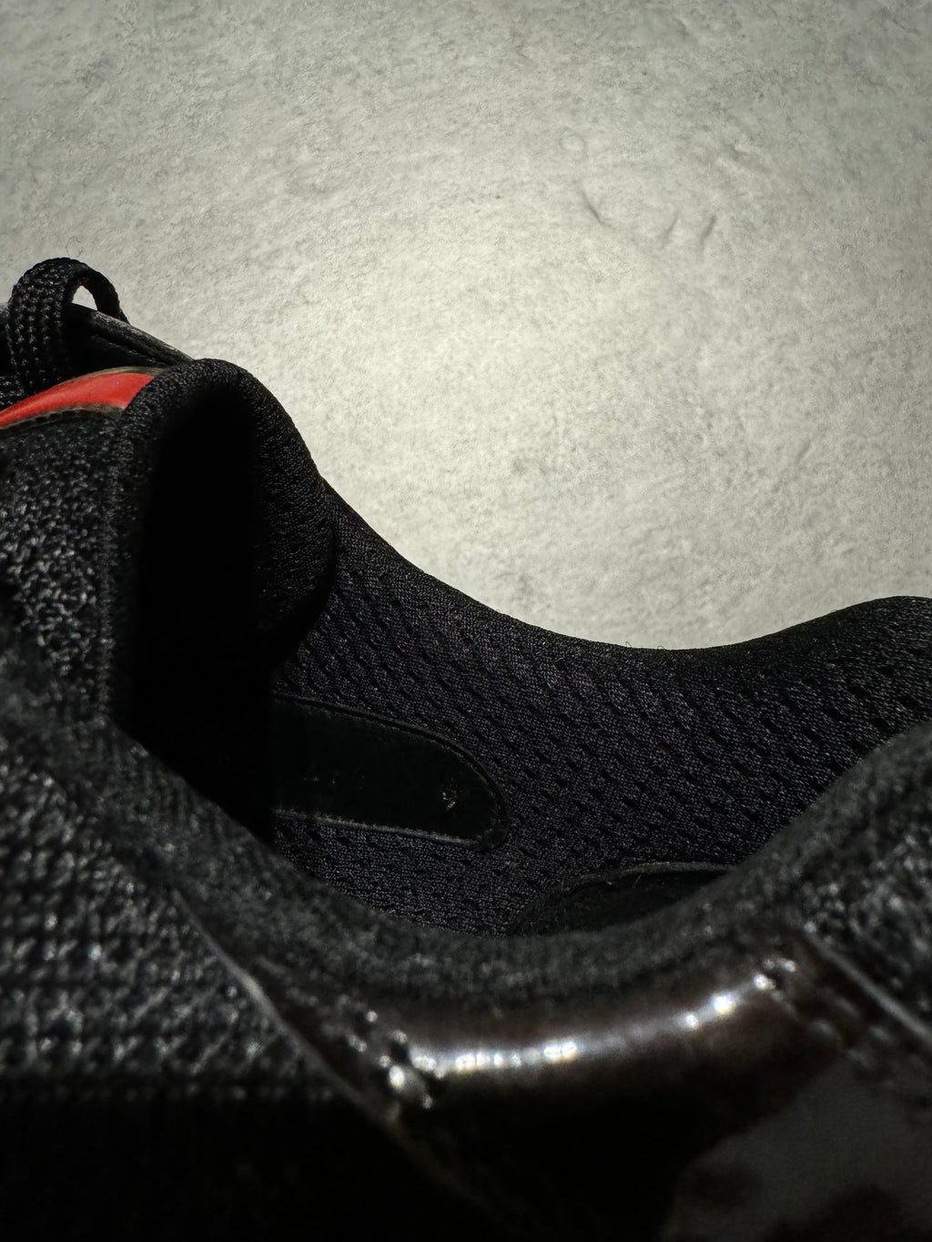 Prada America's Cup Black & Yellow Leather Satin Low  (44) - 4