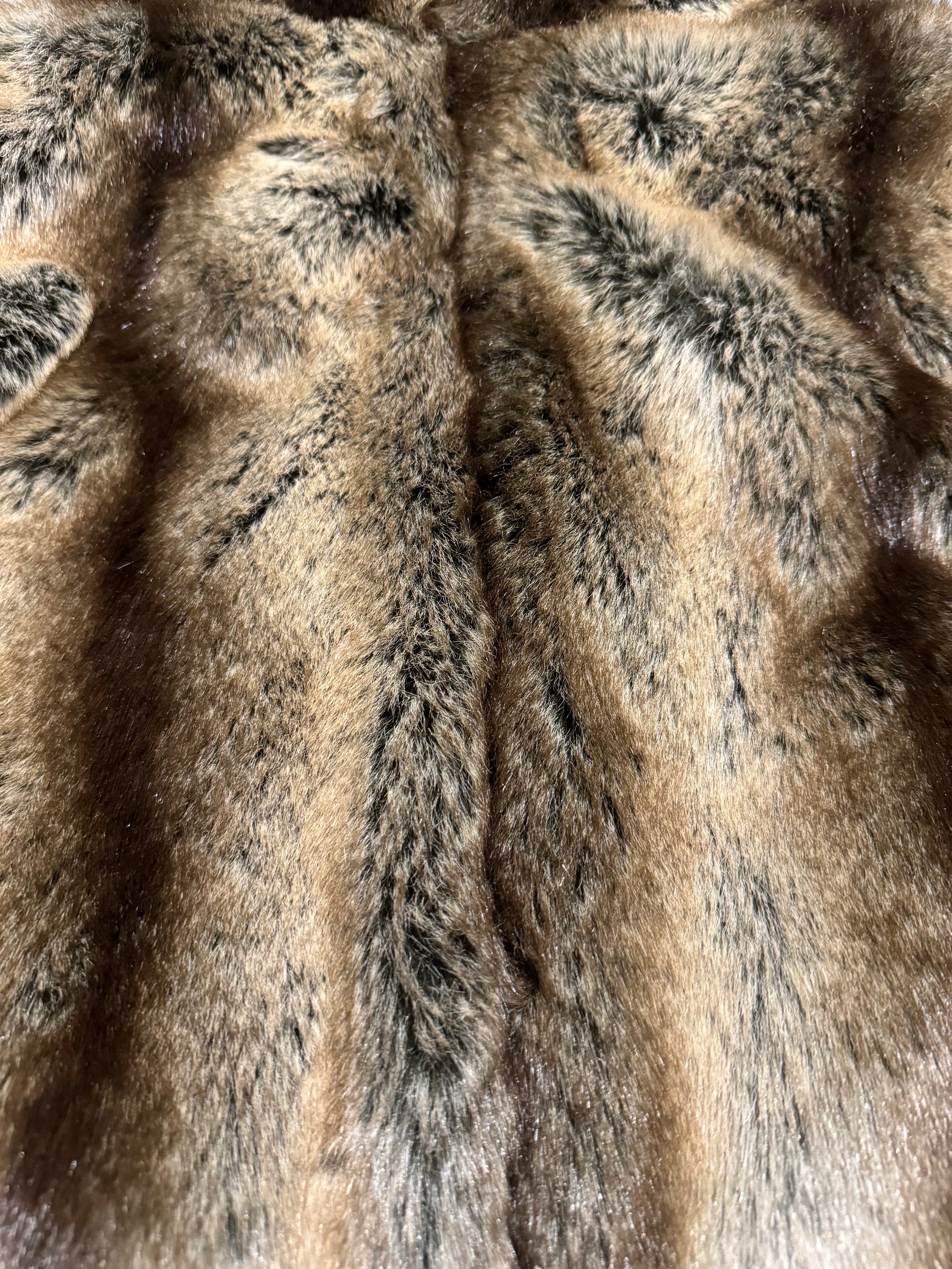 2000s Balmain Fur Beige Cozy Modern Jacket (XS/S) - 9