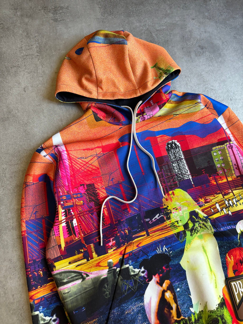 SS2019 Prada Psychadelic World Tech Hoodie (M) - 11