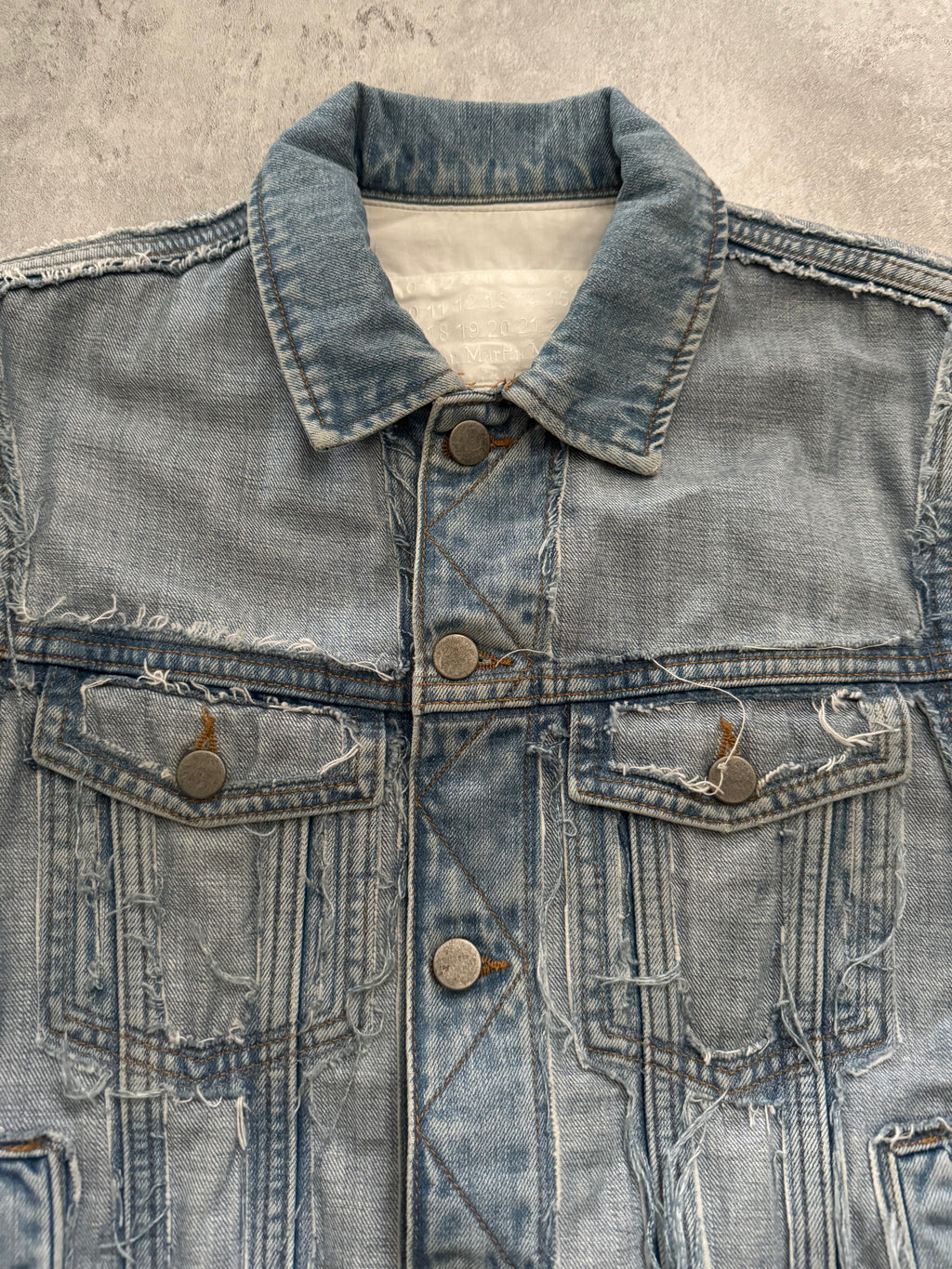 SS2005 Maison Margiela x H&M Reversed Denim Jacket Re-Edition (S) - 10