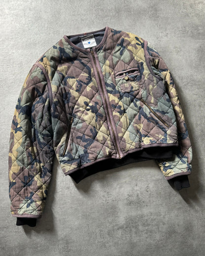 1990s Moschino Military Cozy Bomber Jacket  (S) - 2