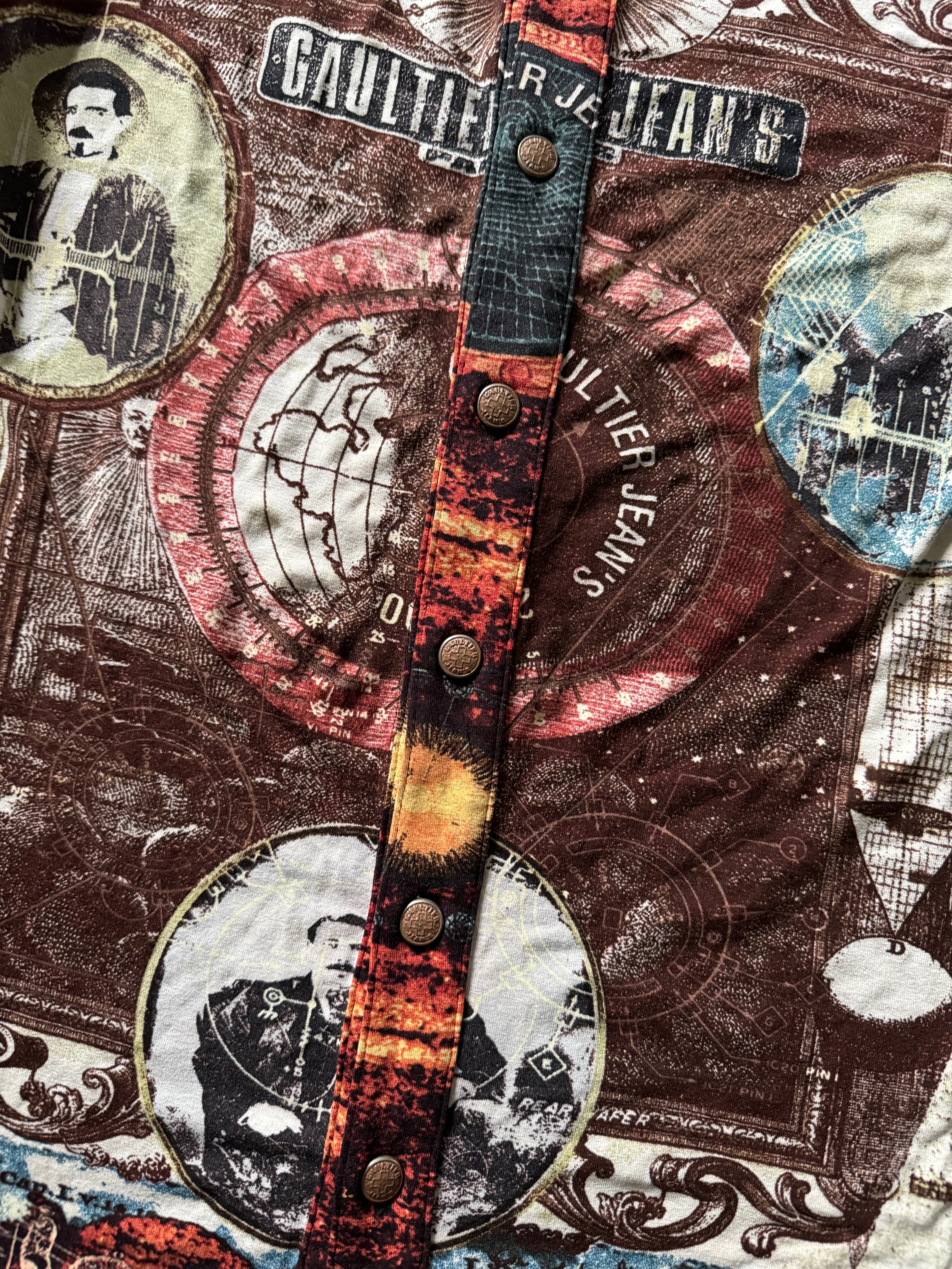 2000s Jean Paul Gaultier World Testament Delirium Shirt (S) - 9