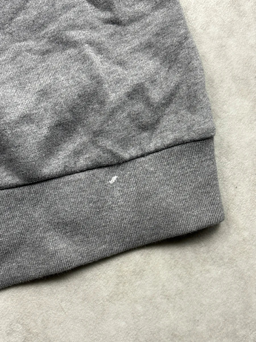 2000s Dolce & Gabbana Grey Floral Mesh Panel Hoodie GLSFHDfl 9