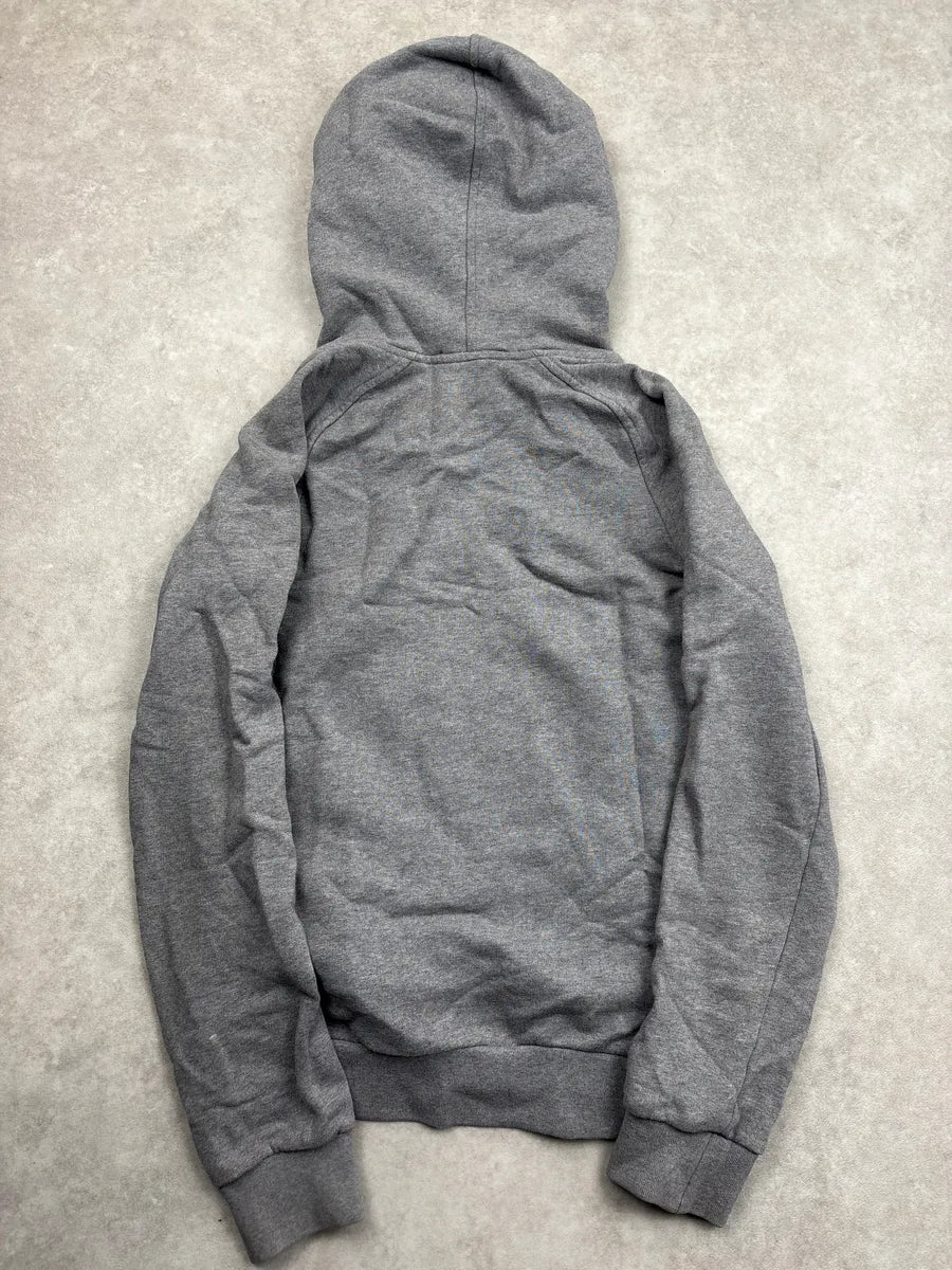 2000s Dolce & Gabbana Grey Floral Mesh Panel Hoodie GLSFHDfl 5