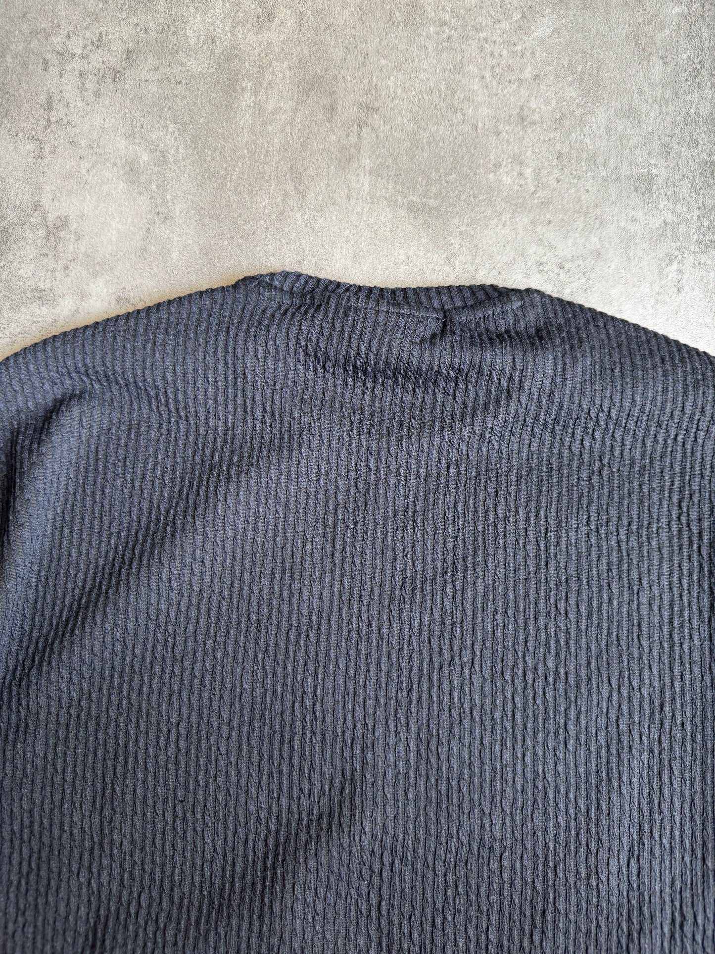 SS2020 Emporio Armani Navy Cozy Sweater (S) - 3