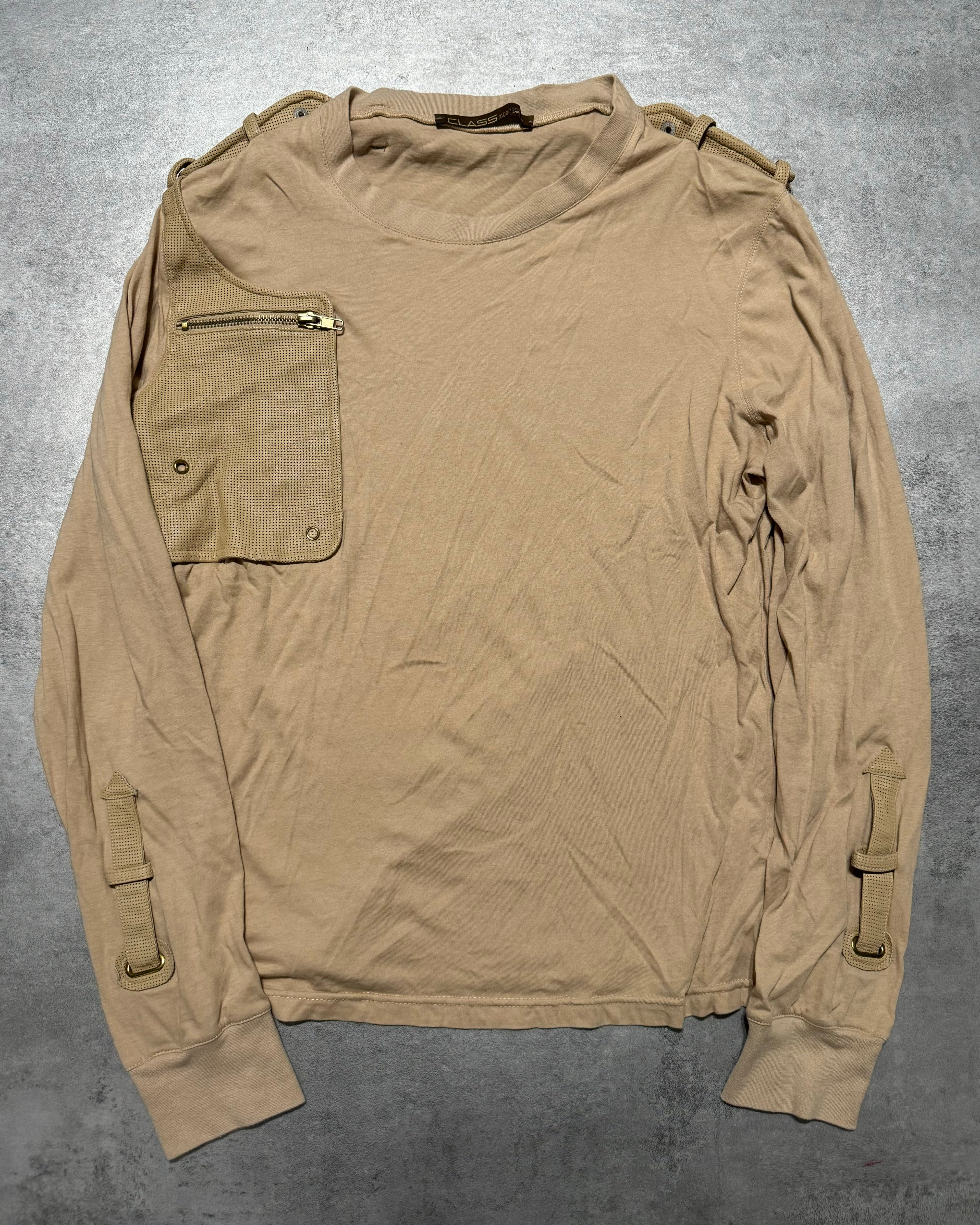 AW2005 Roberto Cavalli Combat Military Bondage Longsleeves (S) - 1