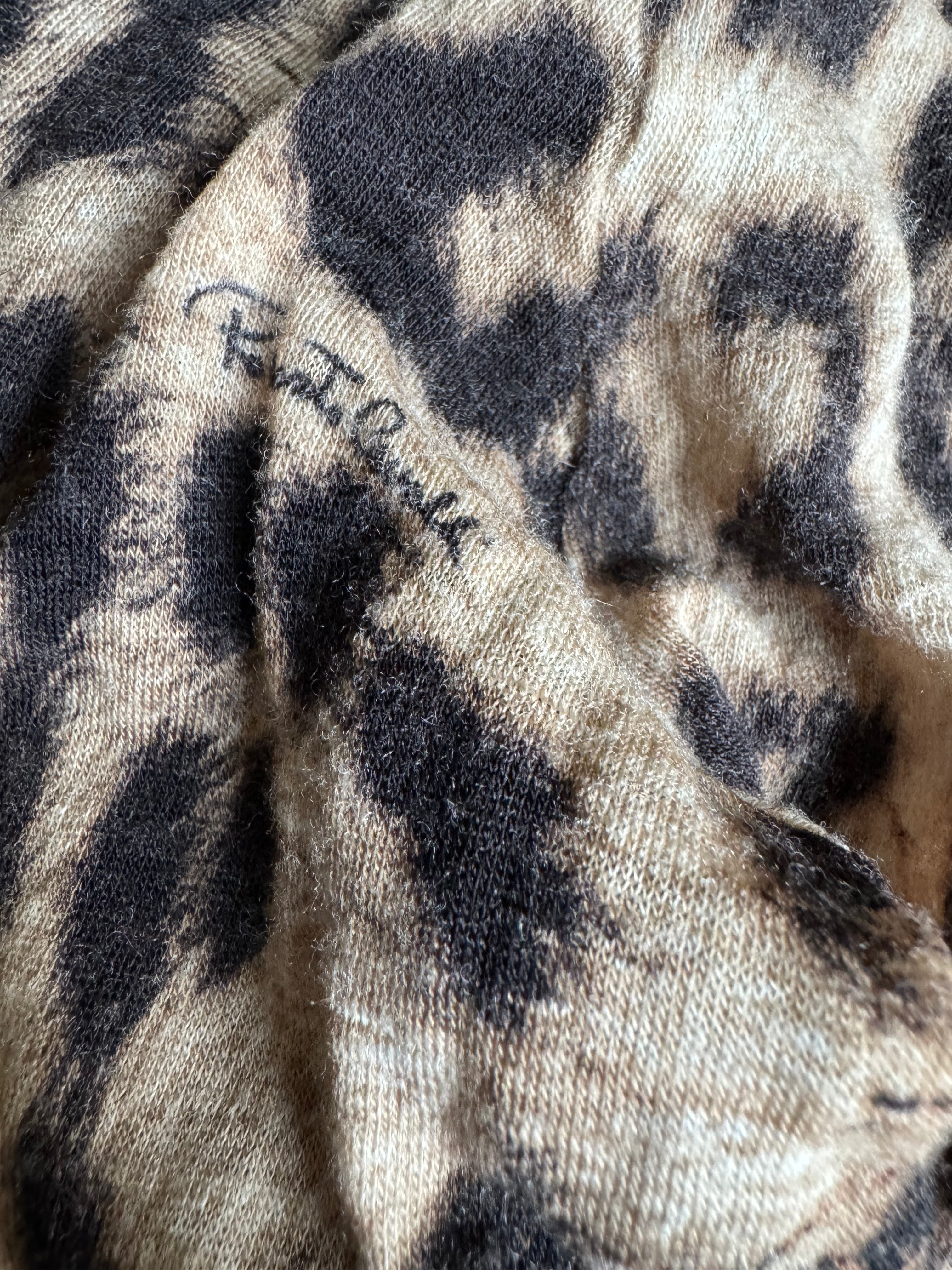 2000s Roberto Cavalli Leopard Magma Exploration Top (S) - 4