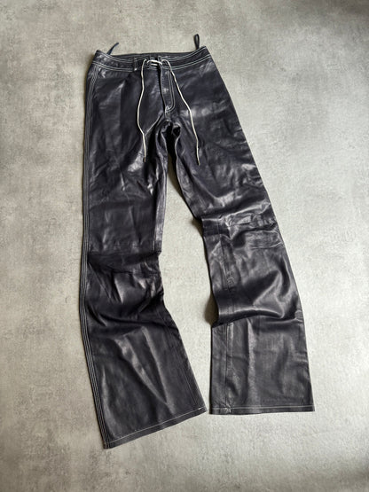 Ralph Lauren Collection Soft Cozy Leather Pants (XS/S) - 6