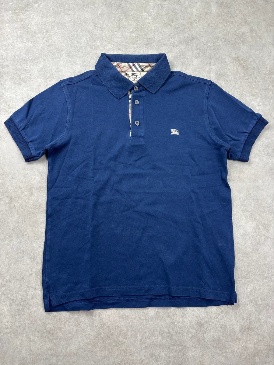 2000s Burberry Blue Classy Polo GkxInJzY 2