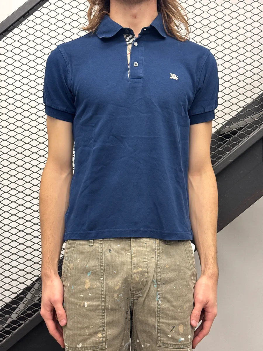 2000s Burberry Blue Classy Polo GkxInJzY 0