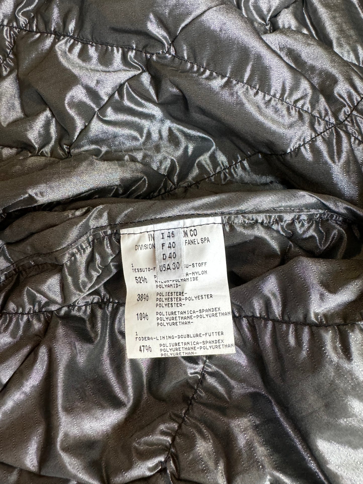 2000s' Marithé + François Girbaud Black Structural Archive Jacket (S) - 8