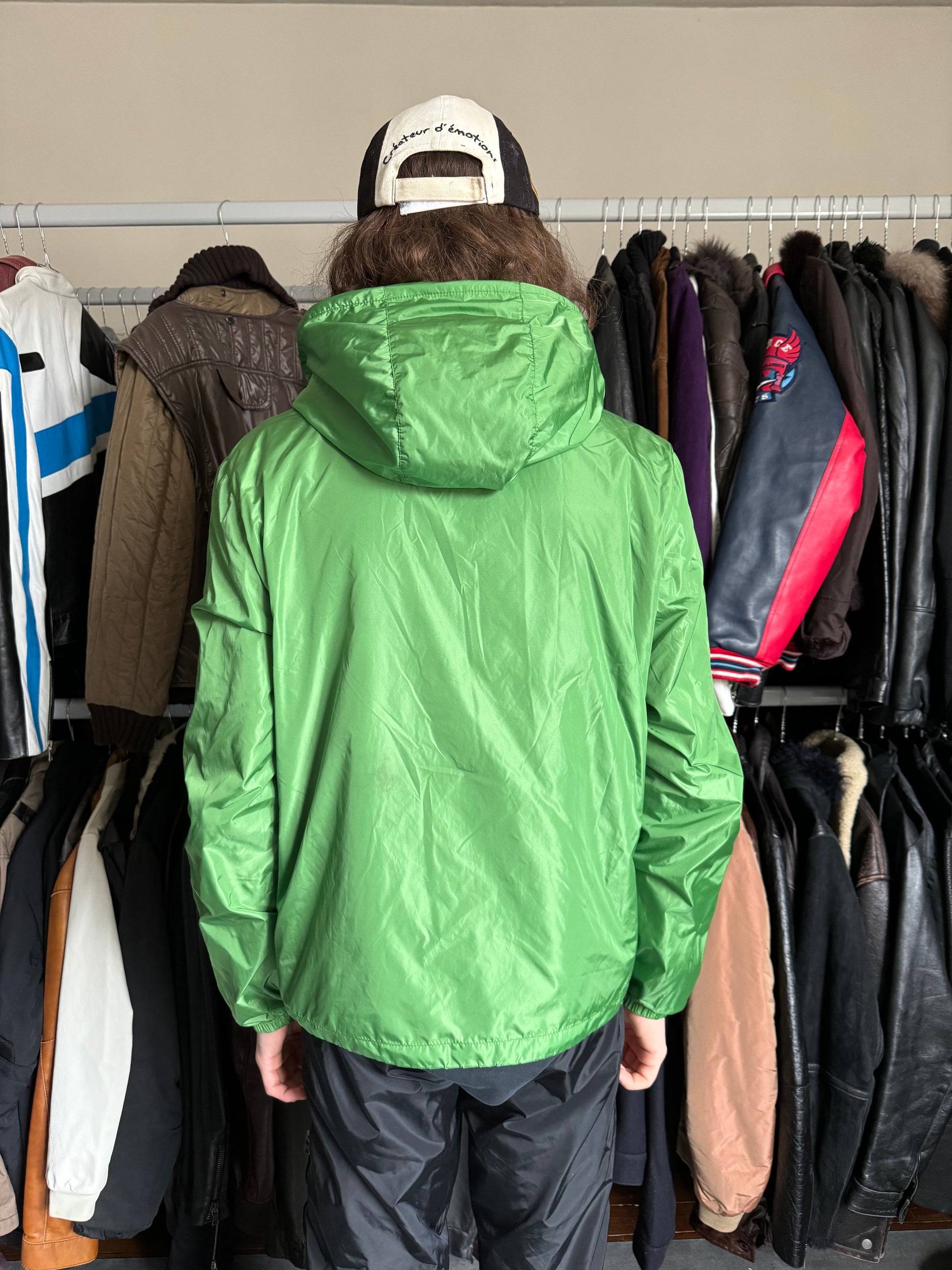 AW2008 Prada Green Dopamine Light Jacket (M) - 3