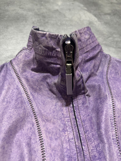 Isaac Sellam Versatil Reversible Purple Rain Avant Garde Leather Jacket (S/M) - 16