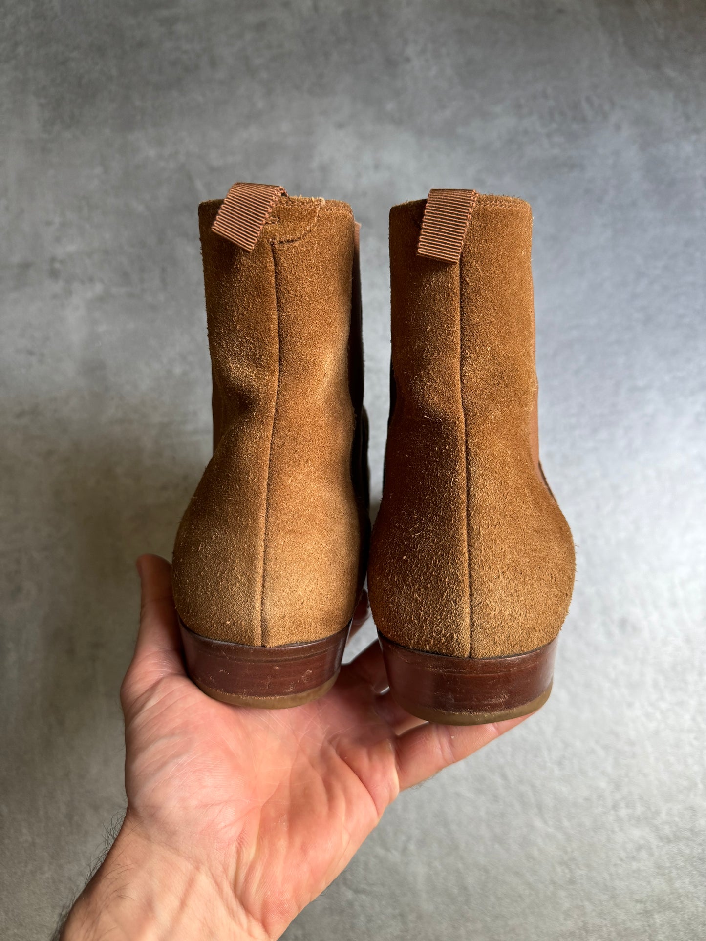 SS2019 Celine Camargue Camel Jacno Boots by Hedi Slimane (45) - 5