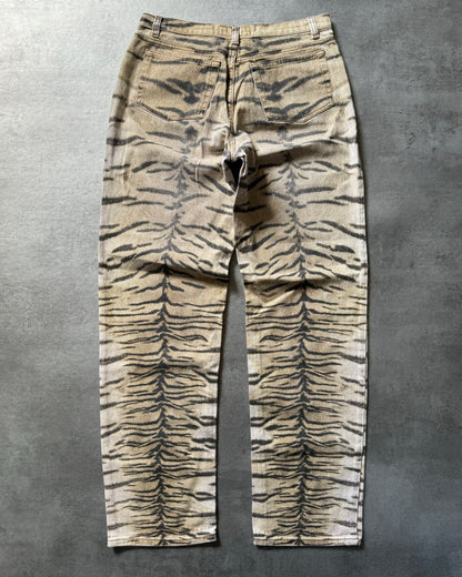 2000s Roberto Cavalli Safari Relaxed Pants  (M) - 3