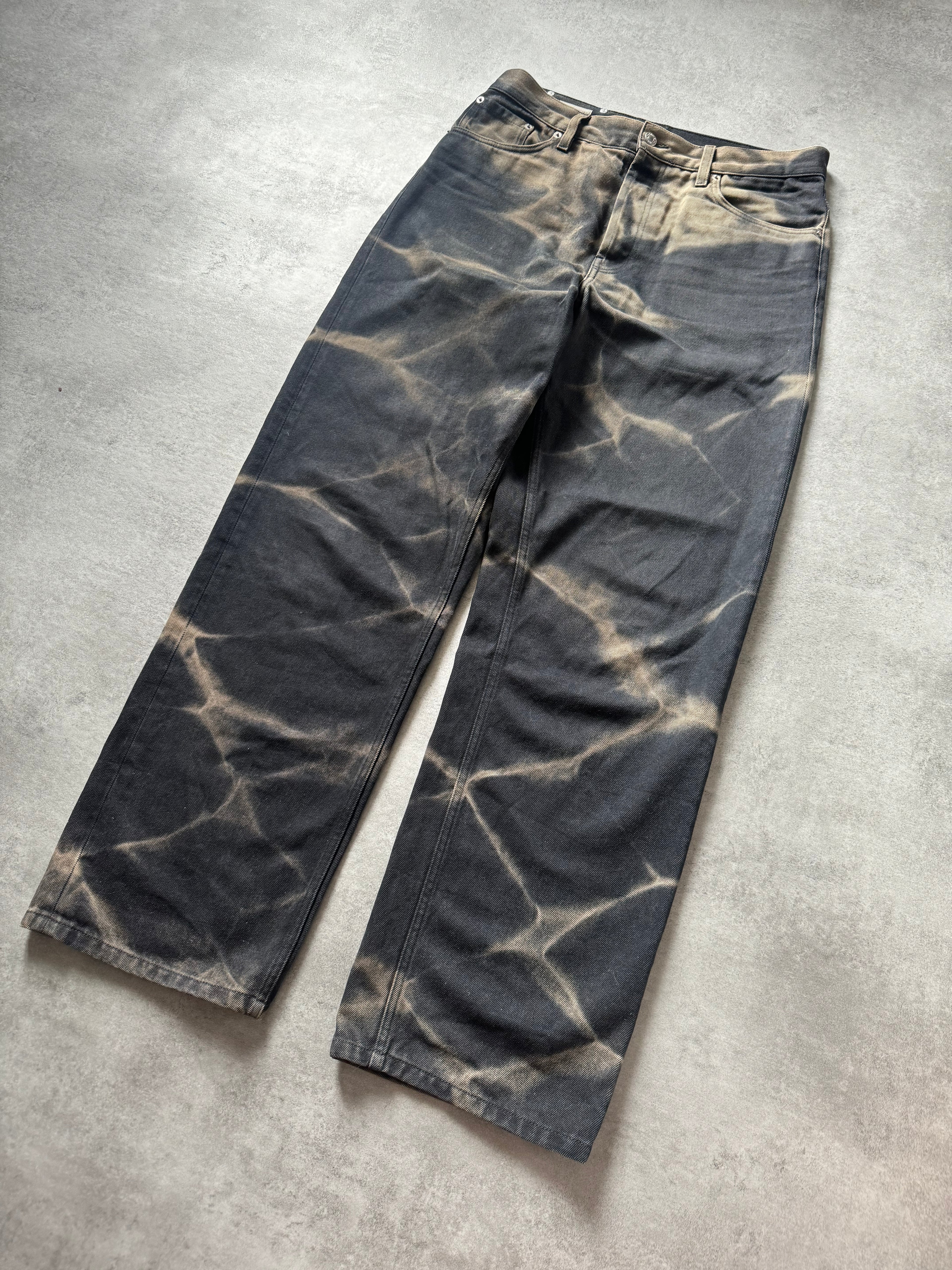 FW2022 Dries Van Noten Acid Electric Pants  (L) - 11