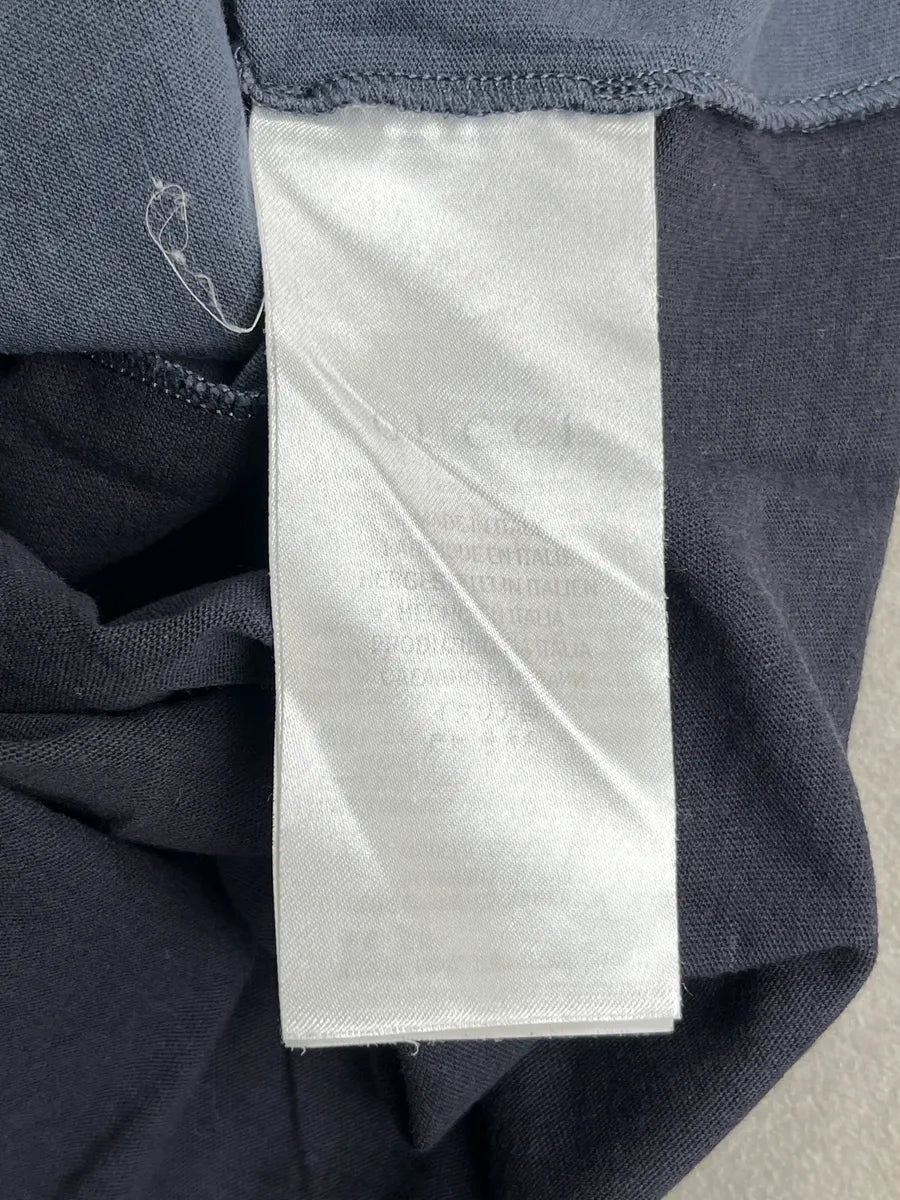 2010s Gucci Slate Blue Crest Graphic Two-Tone T-Shirt HRFaqVkm 8